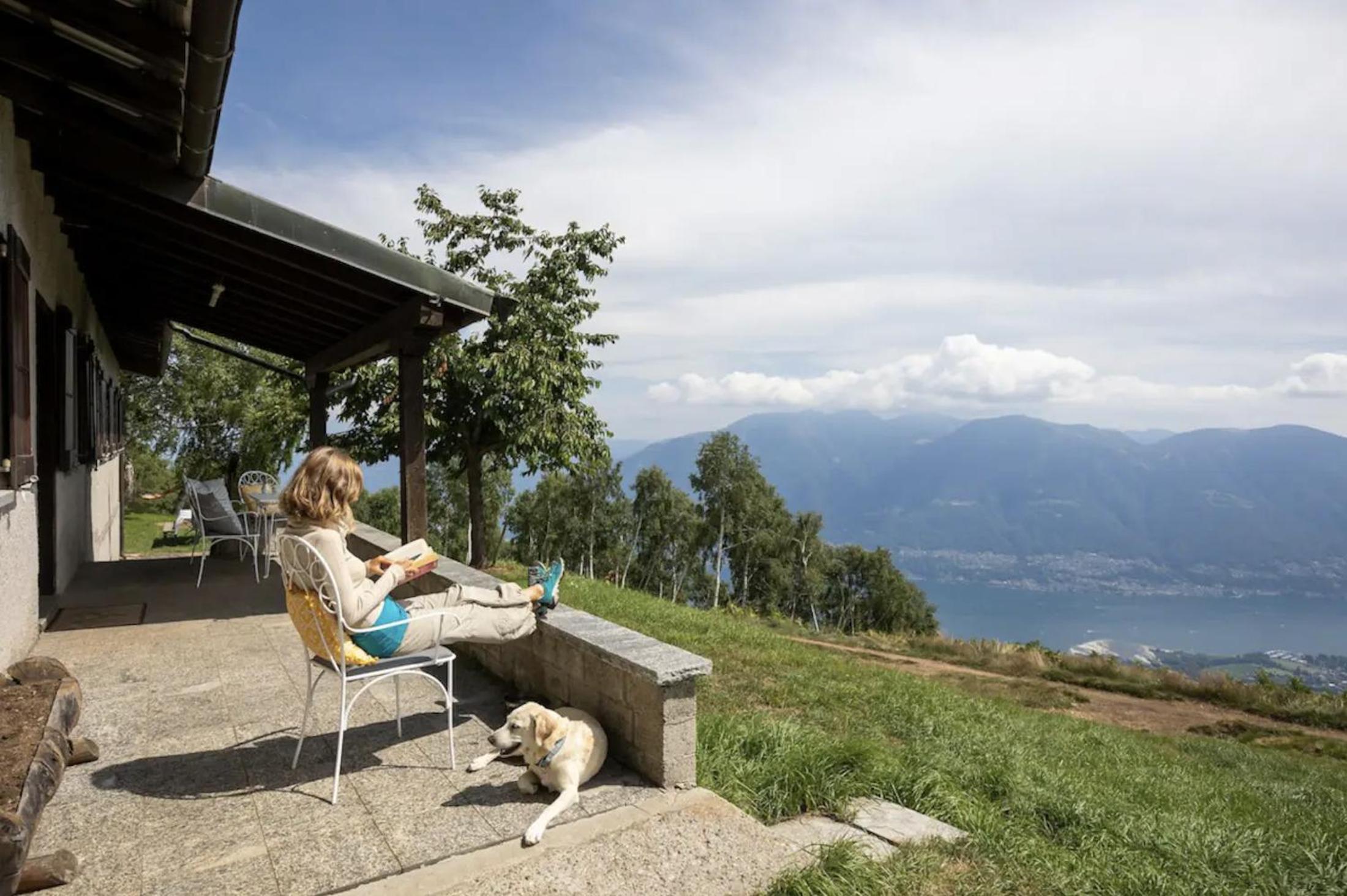 Oasi di pace vista lago-Cardada-Locarno