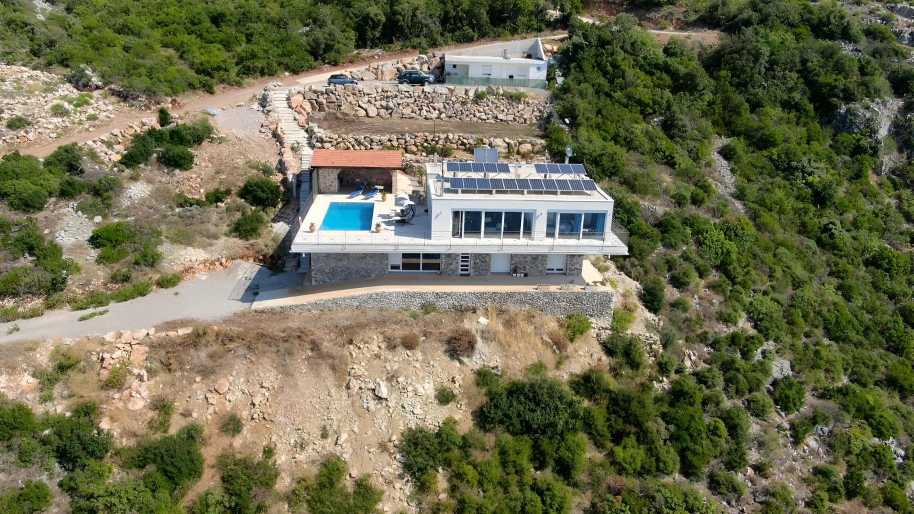 Private Sea View with Infinity Pool in VILLA NERIN Zagora view 2