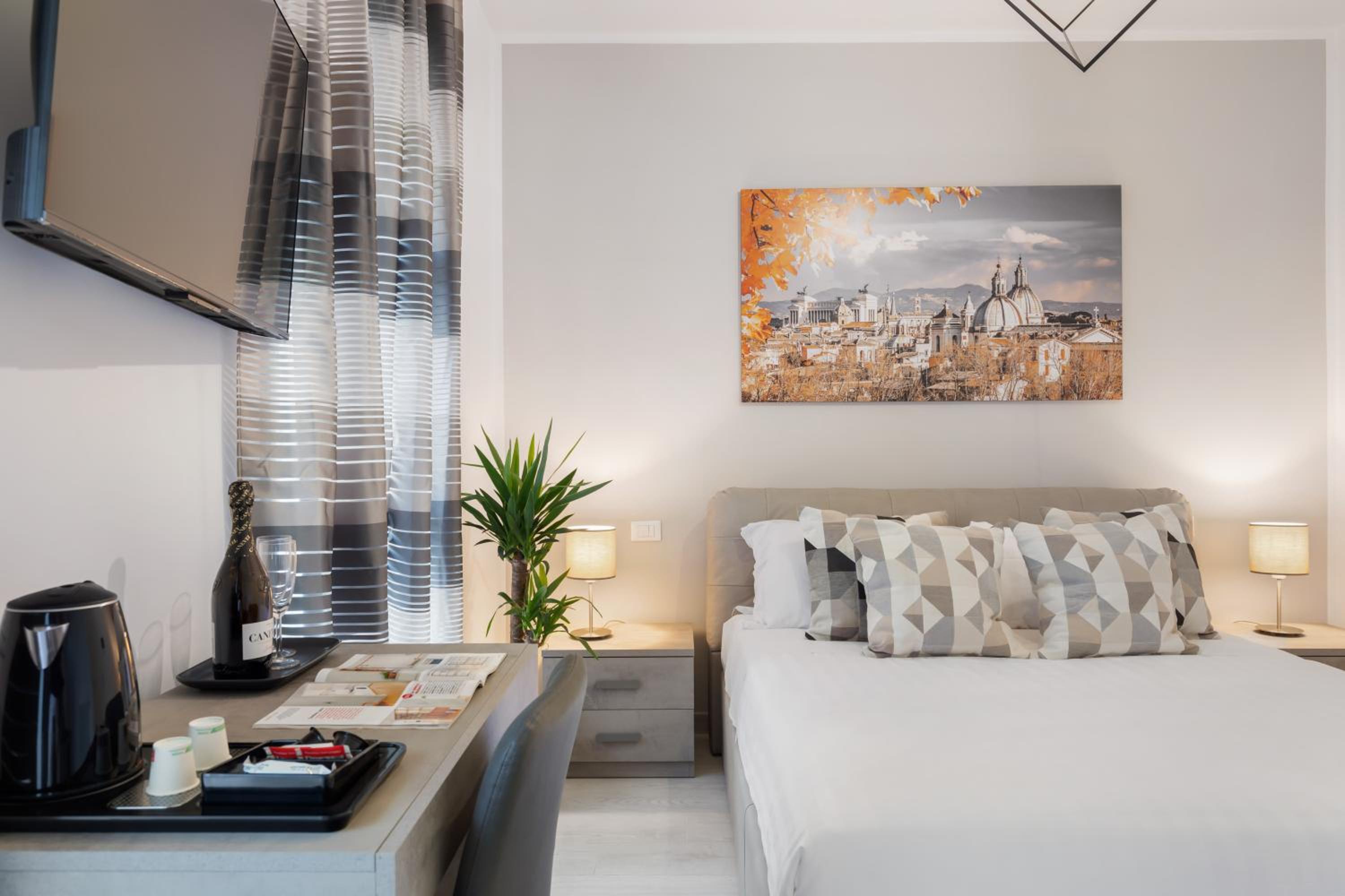 Clodio Welcome - 5 camere arredate con bagno interno - zona comune - condizionatori -