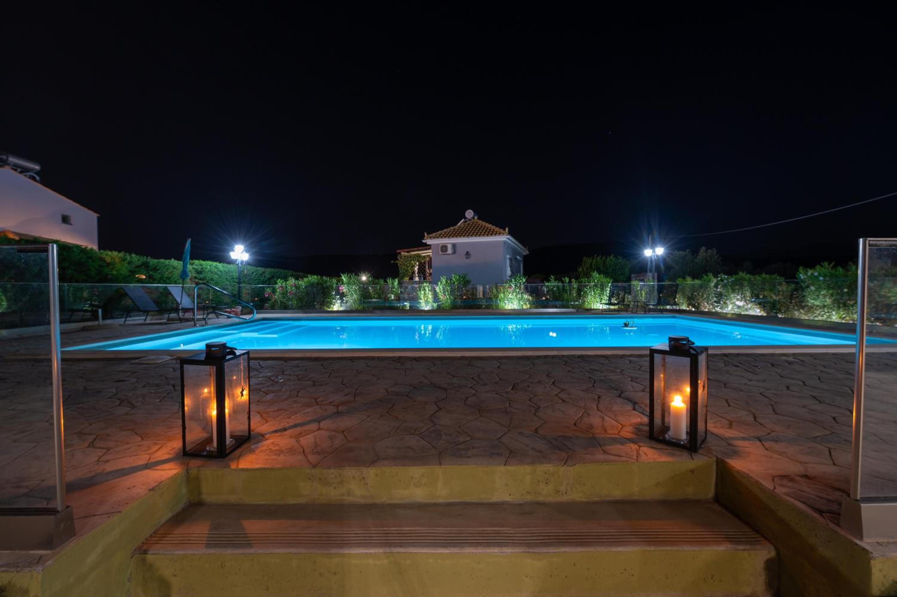 Spedion Villa - Near to sea villas with heated swimming pool view 2
