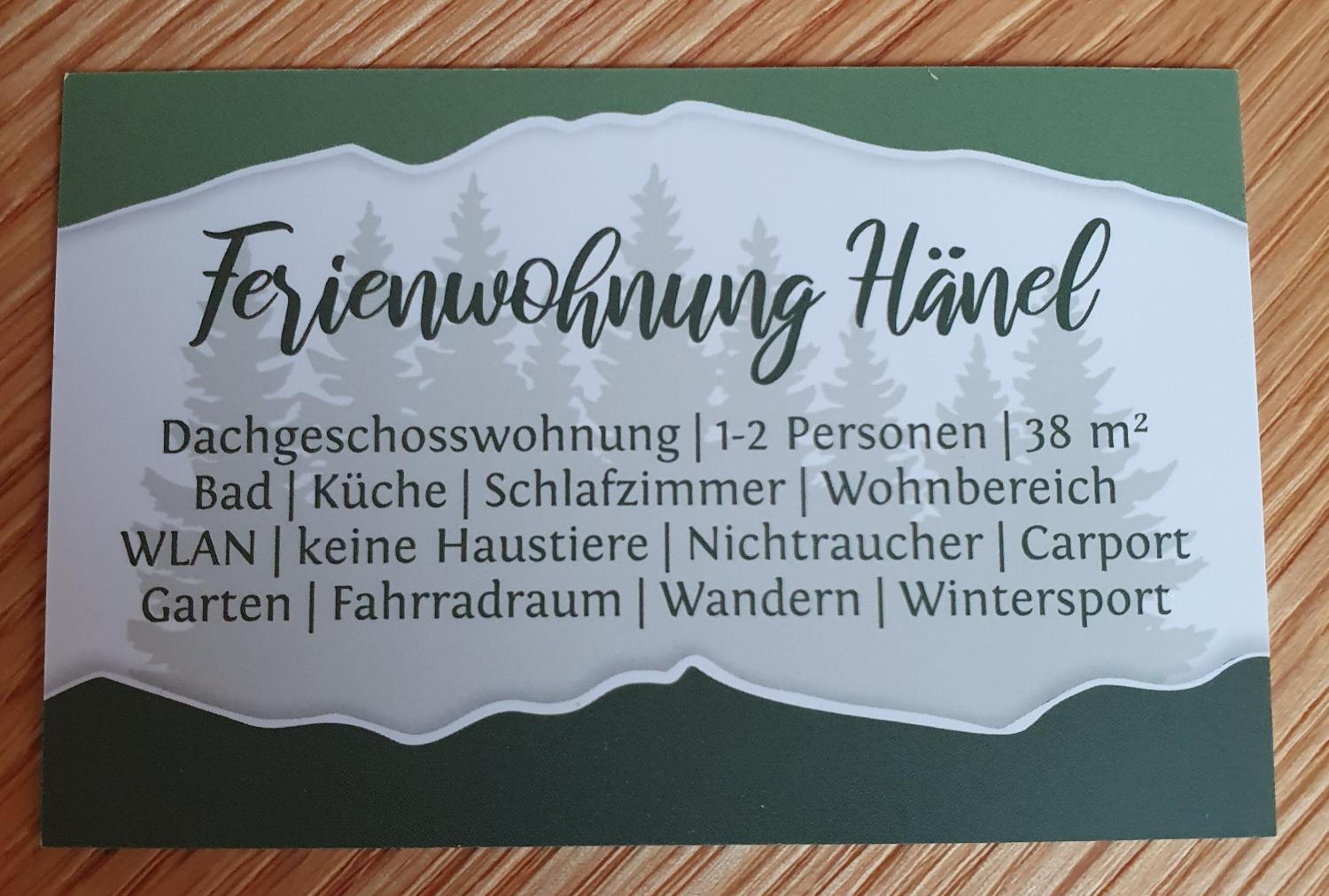 Ferienwohnung Hänel