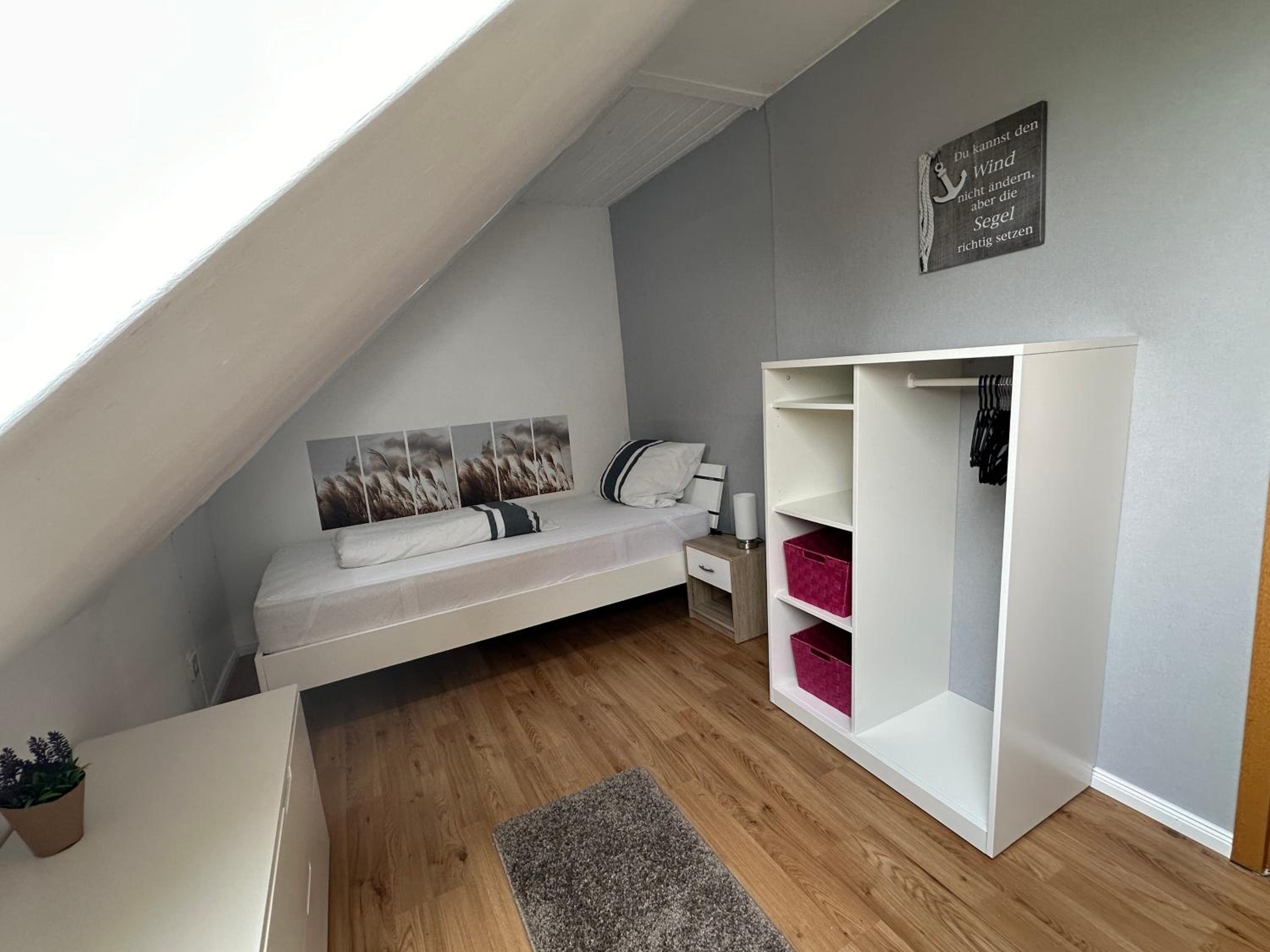 Rosenhaus Esens - Wohnung Backbord