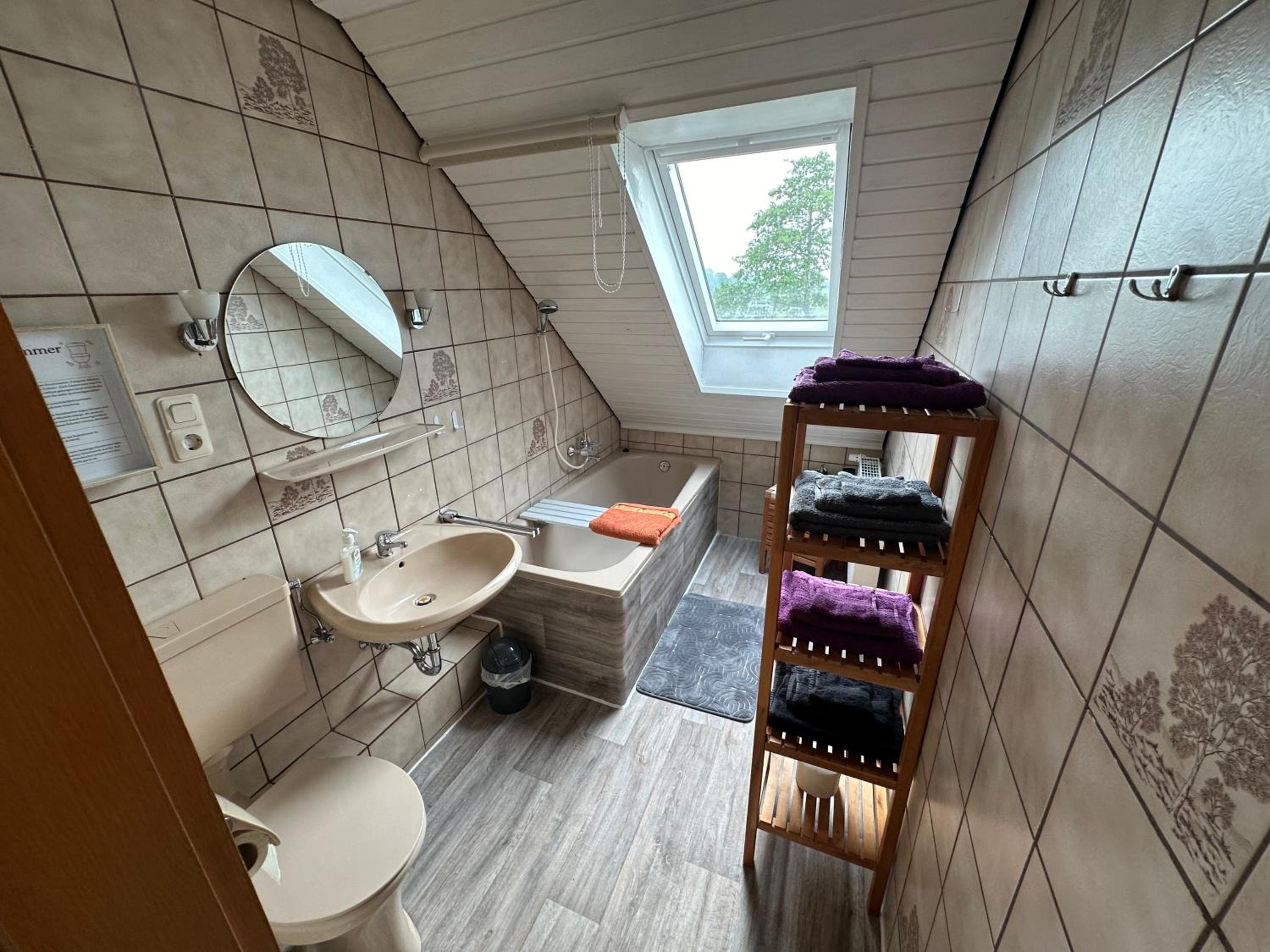 Rosenhaus Esens - Wohnung Backbord