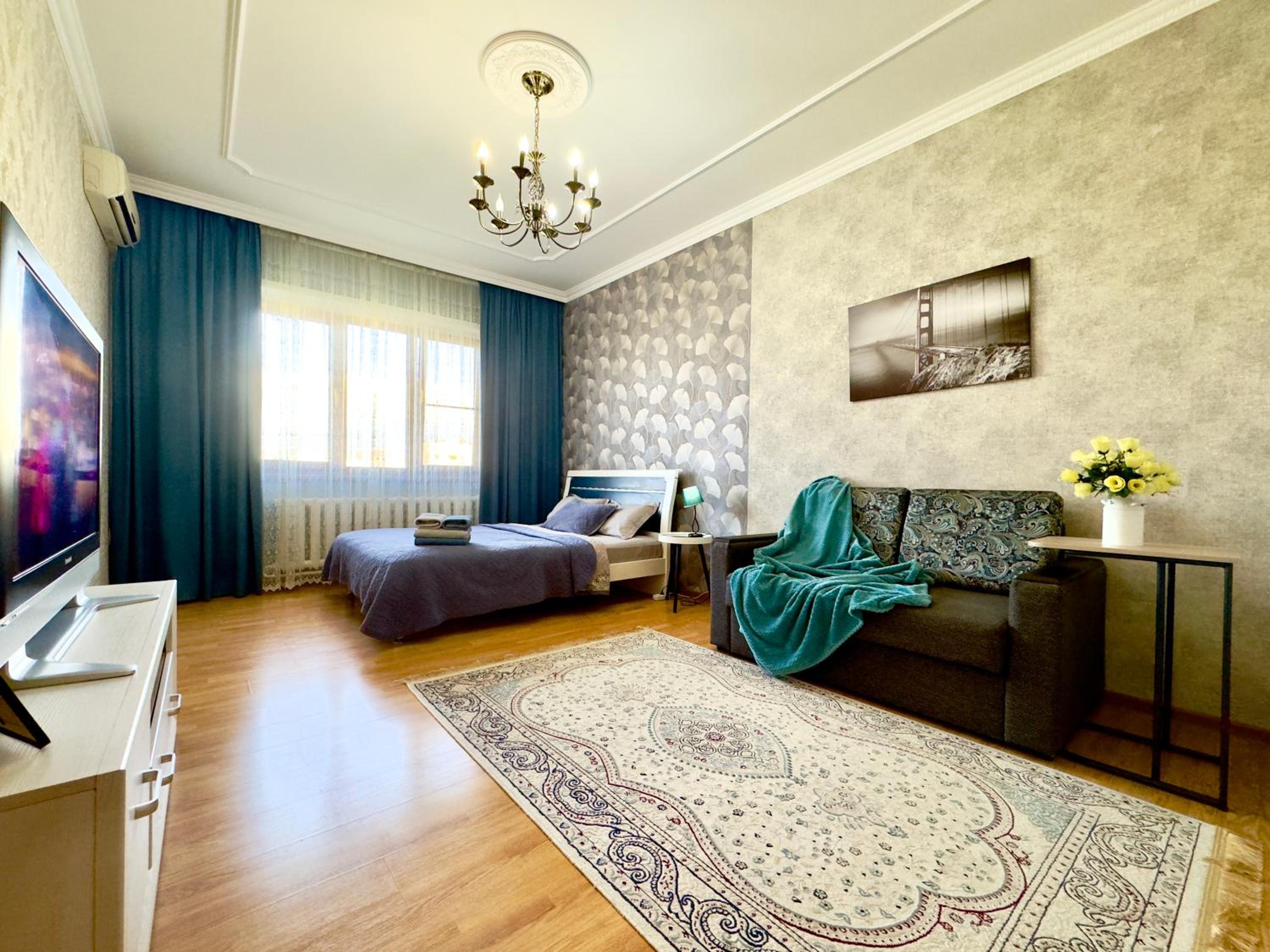 Gagarin one bedroom apartment 5 минут от Mega Centre