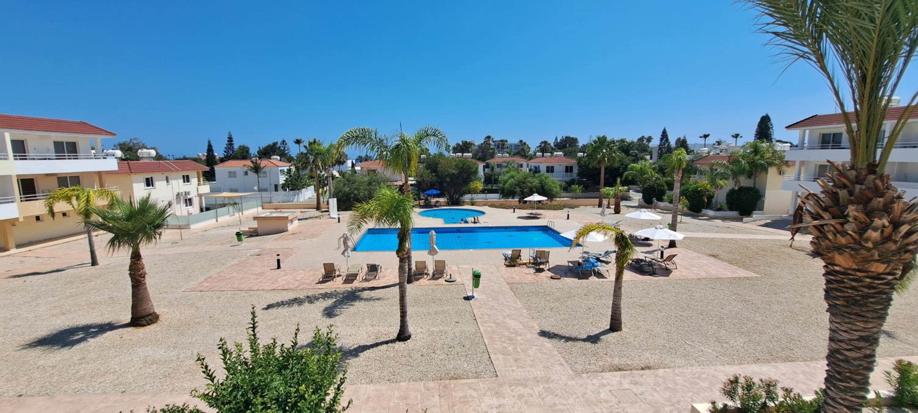 Nissi 3 Pool View 2 Bedroom Apartment with Large Veranda