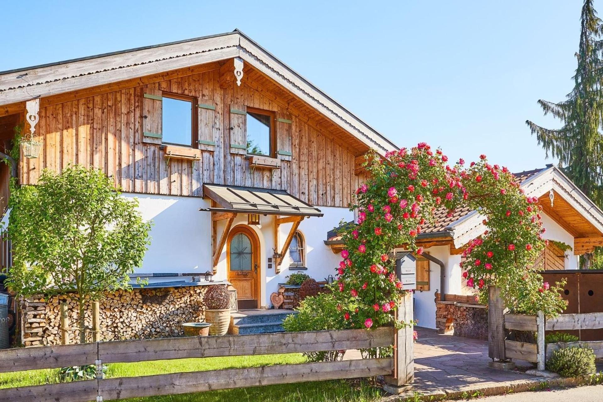 Stilvolles, gepflegtes 5Ferienloft am Chiemsee, Balkon