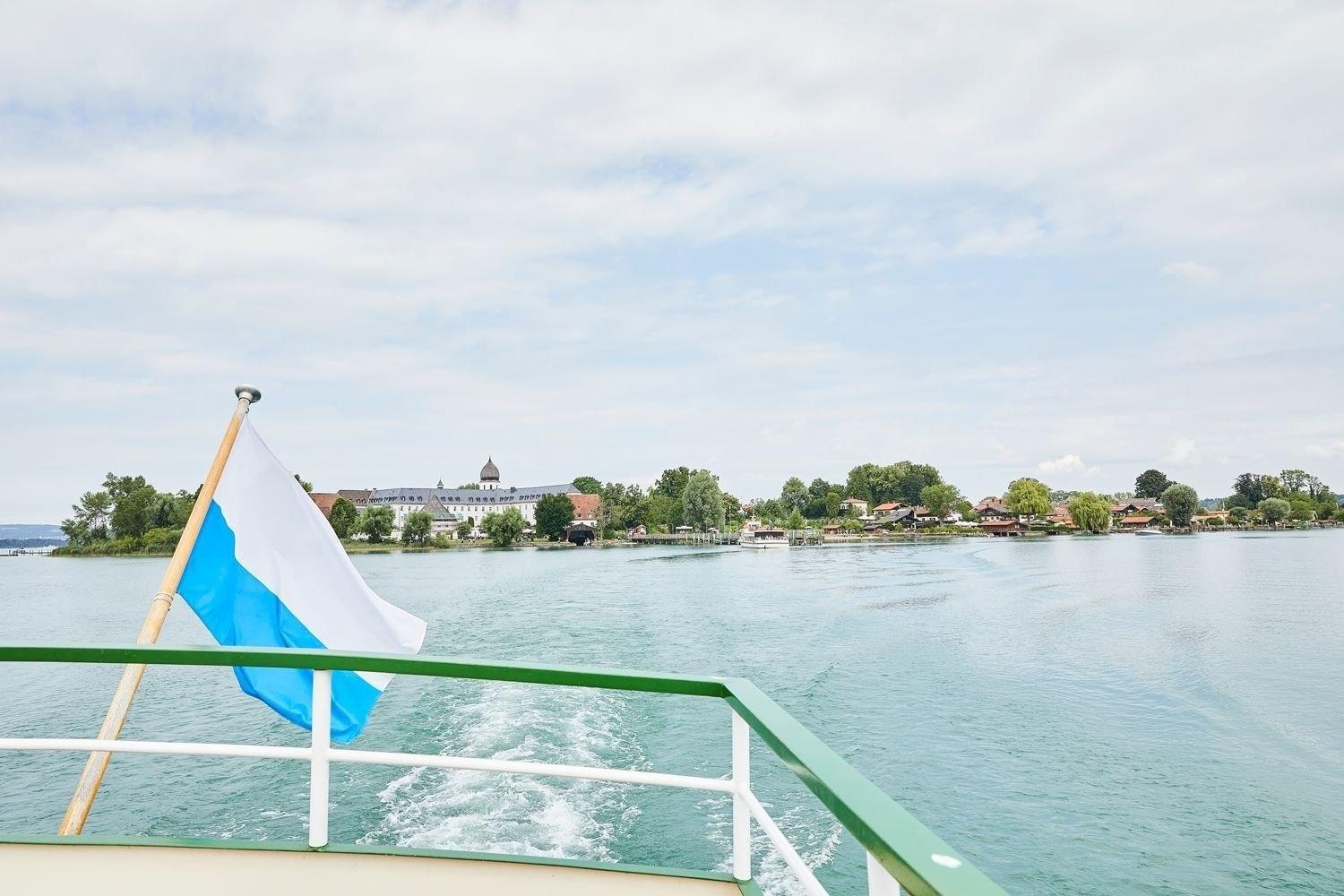 Stilvolles, gepflegtes 5Ferienloft am Chiemsee, Balkon