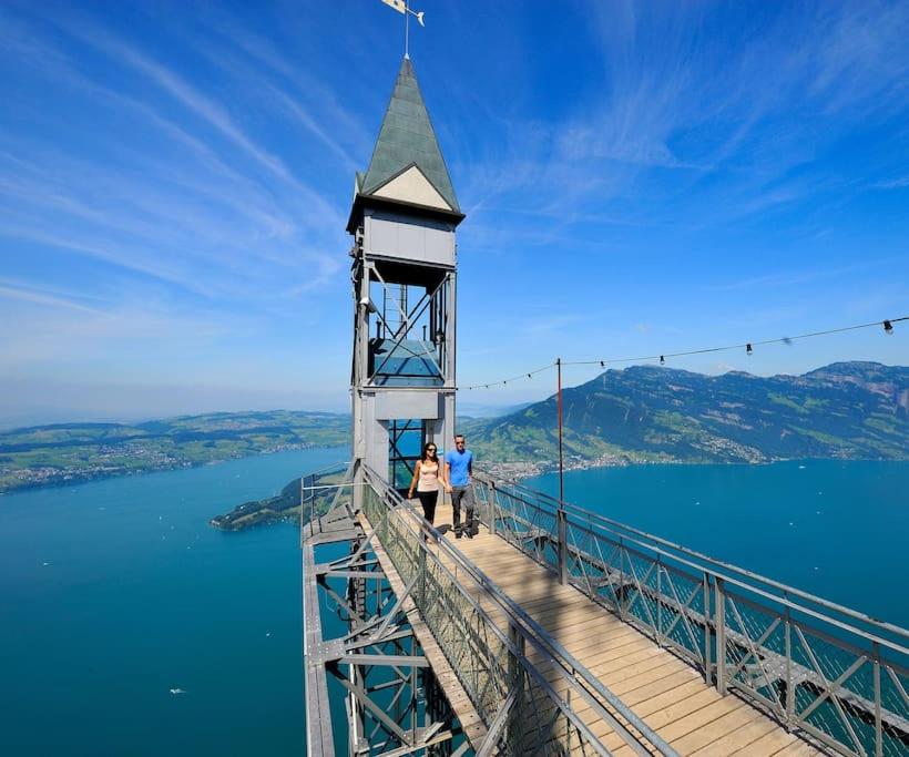 Romantisches Studio in der City Luzern Green
