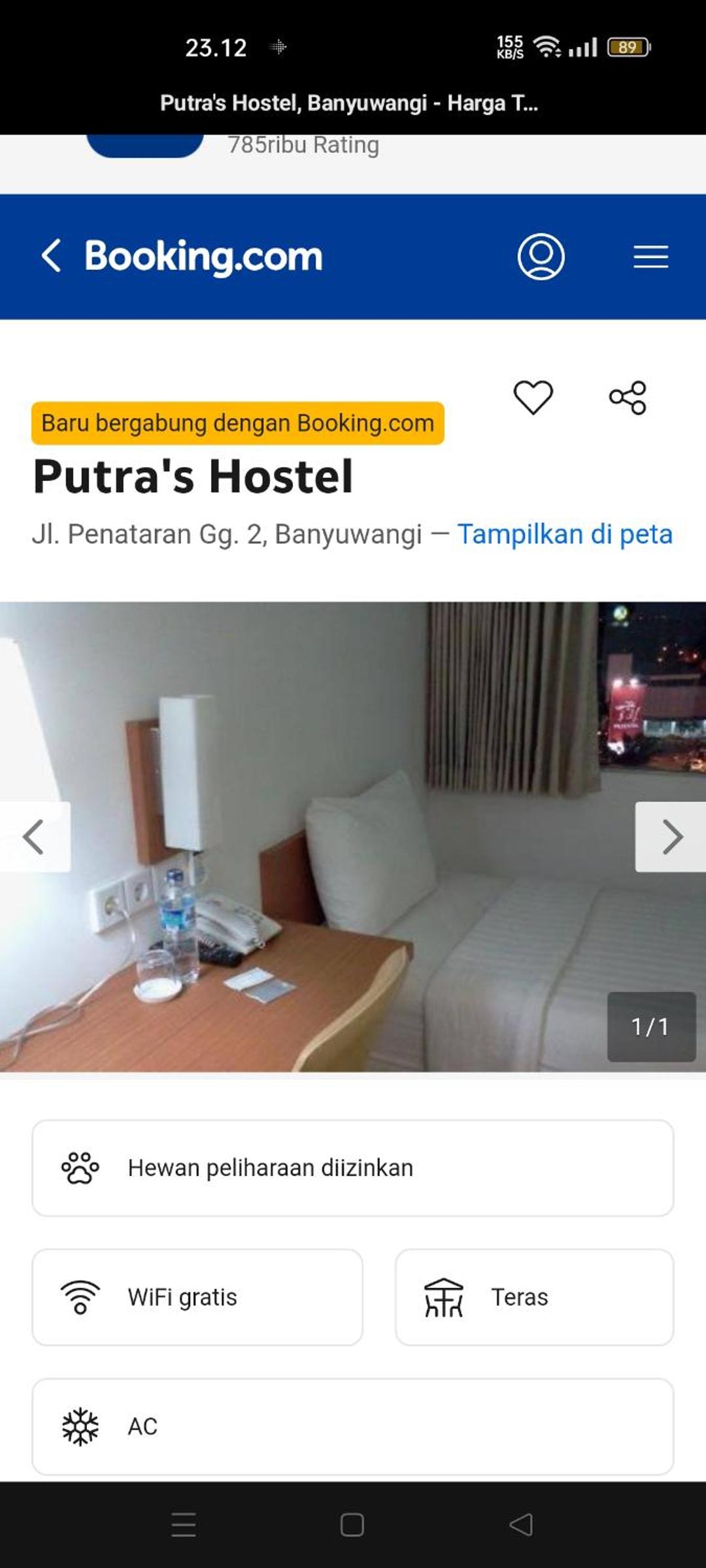 hotel room