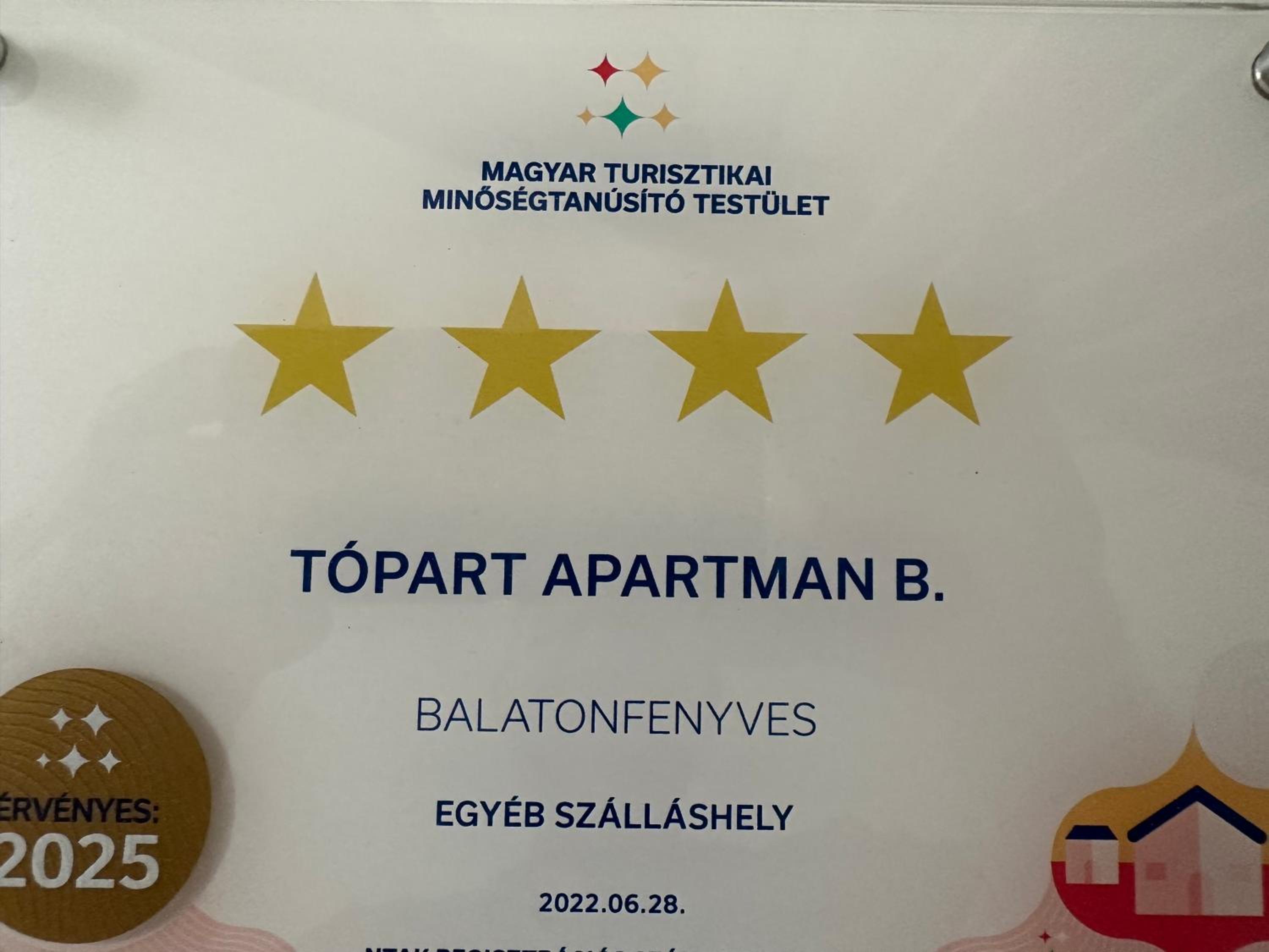 TópART Apartman B Little House view 2