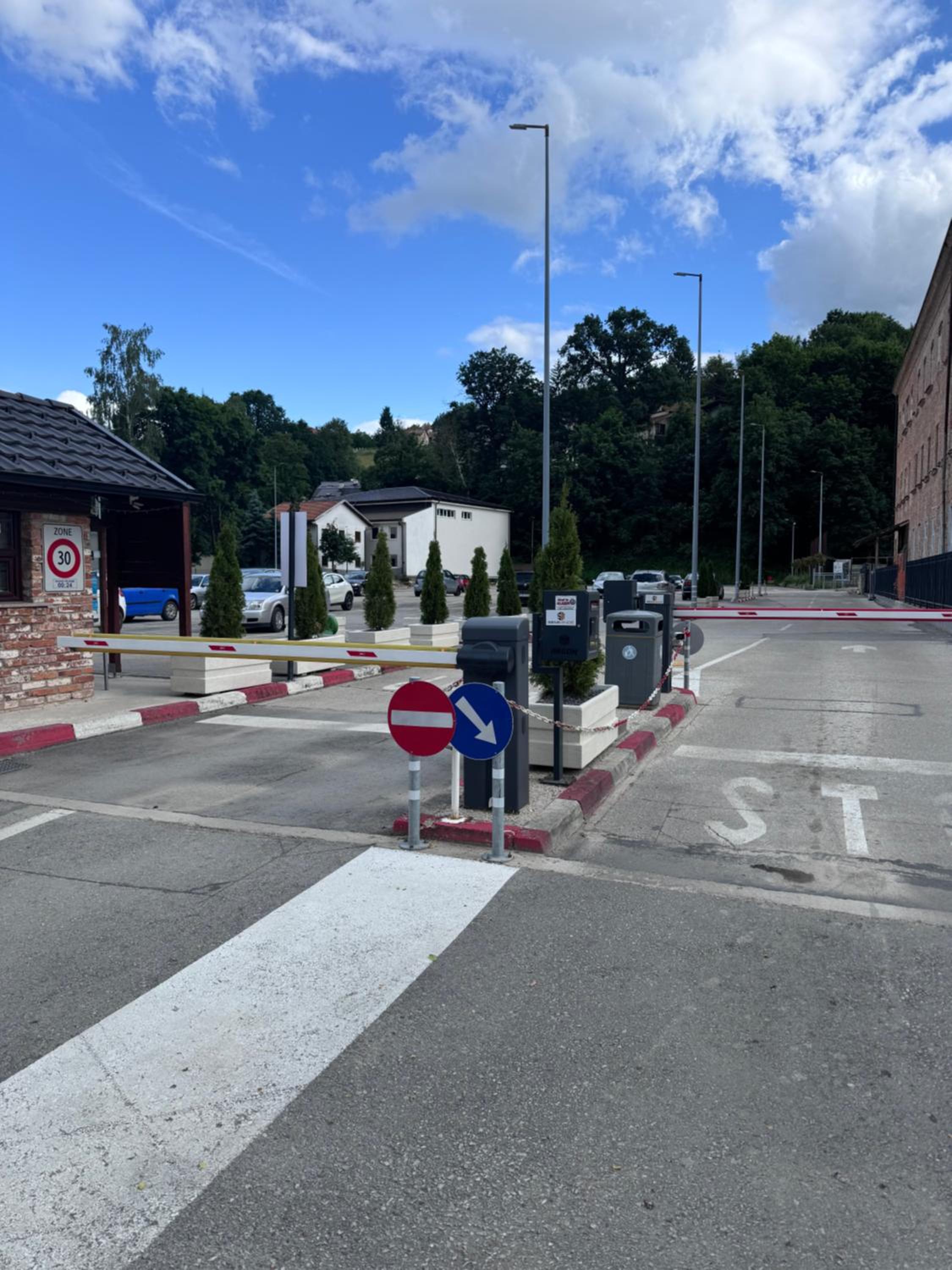 City centar Travnik-free parking