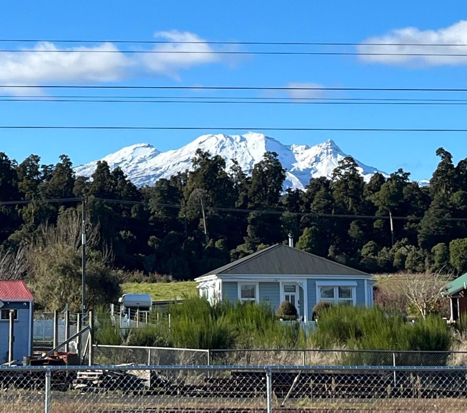 Spa, mountain views & a gas fireplace view 4