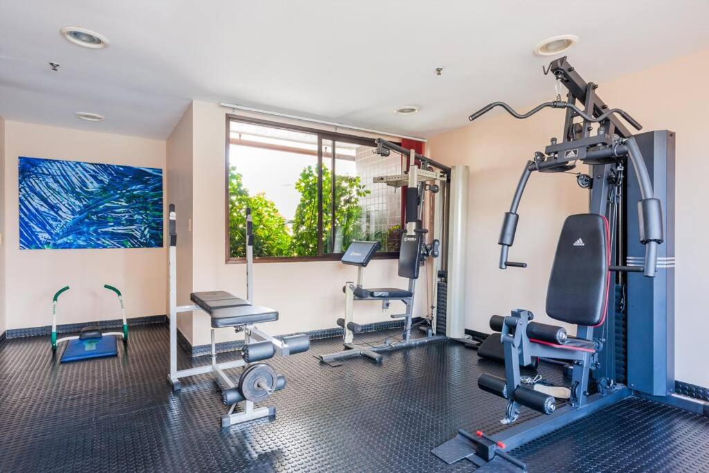 Cozy Ap 50m2, near Sirio Libanes Hosp, Paulista Ave, Rooftop Pool, Gym, AC, Free Parking