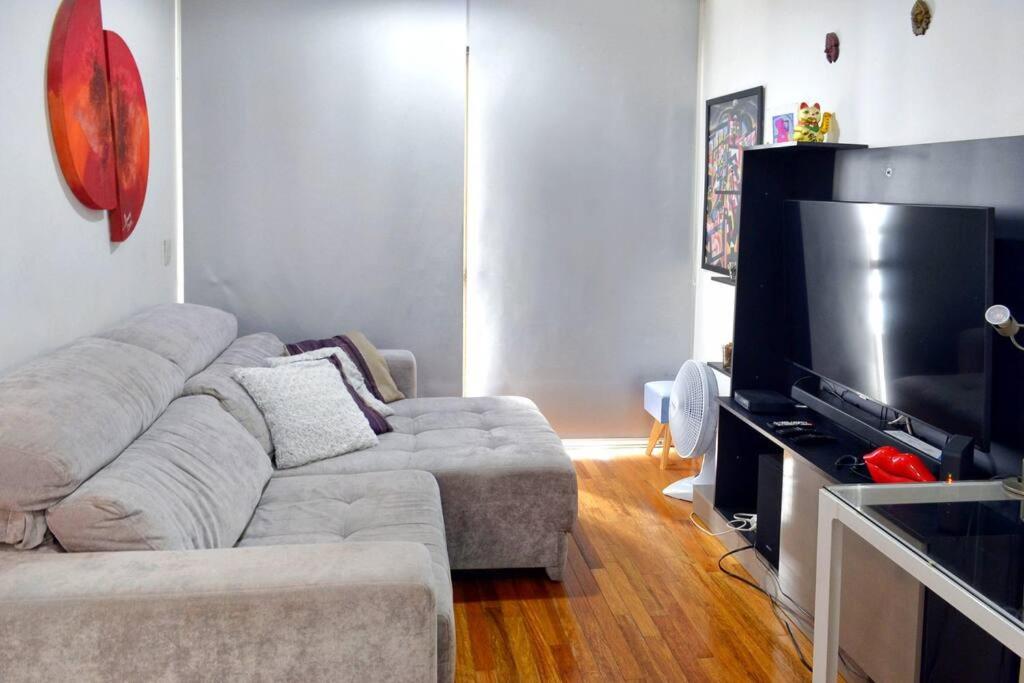 Cozy Ap 50m2, near Sirio Libanes Hosp, Paulista Ave, Rooftop Pool, Gym, AC, Free Parking