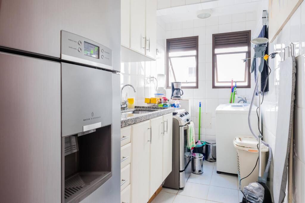 Cozy Ap 50m2, near Sirio Libanes Hosp, Paulista Ave, Rooftop Pool, Gym, AC, Free Parking