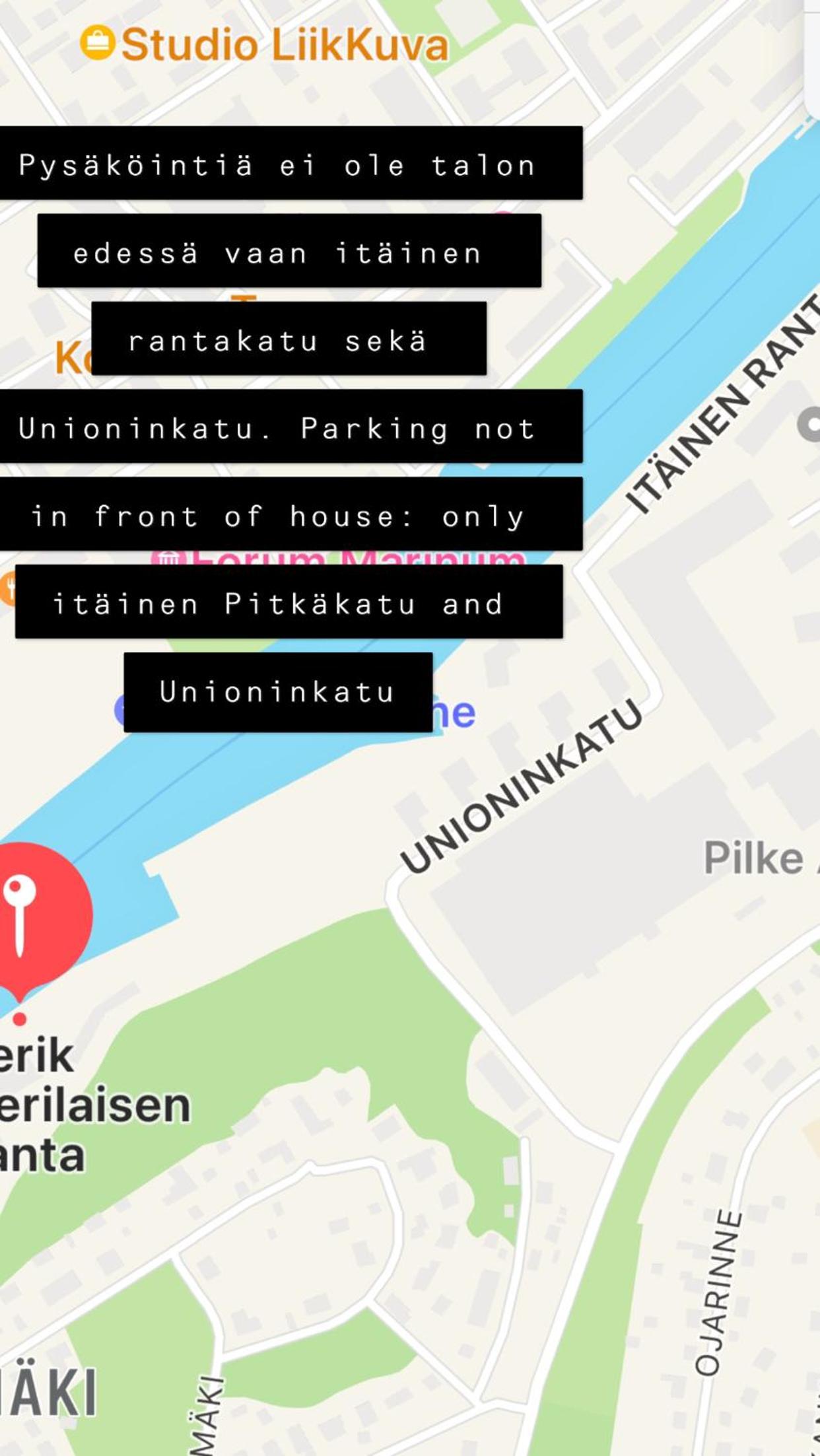 Studio riverside With balcony Turku