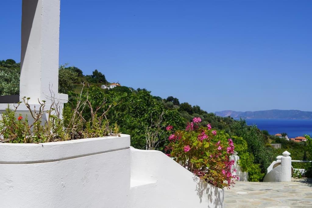 Villa Aspalathus Red, Pool and Panoramic Views to fulfil your Aegean memories
