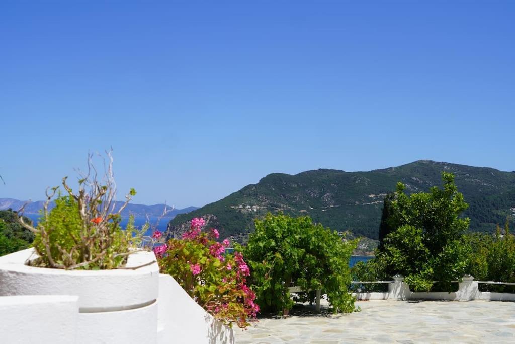 Villa Aspalathus Red, Pool and Panoramic Views to fulfil your Aegean memories