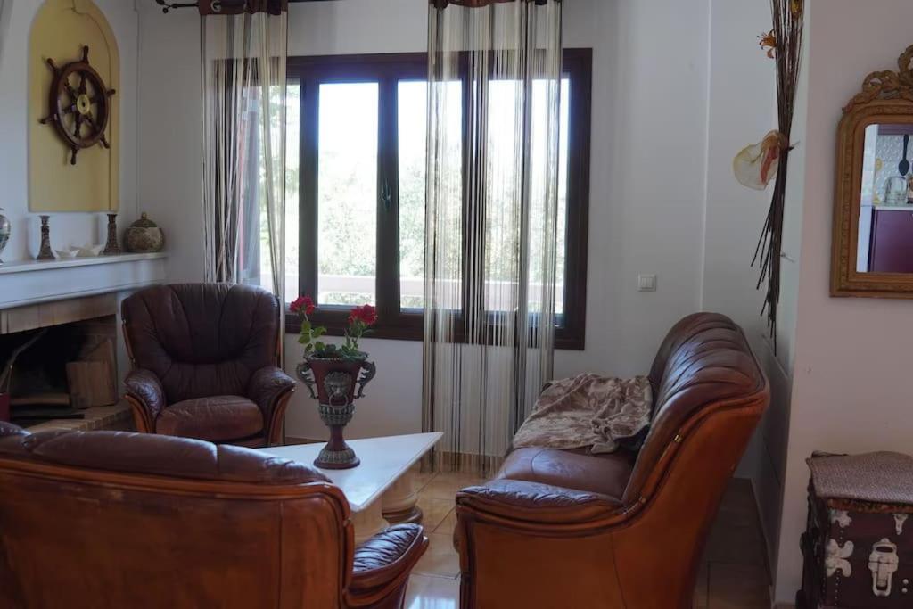 Villa Aspalathus Red, Pool and Panoramic Views to fulfil your Aegean memories