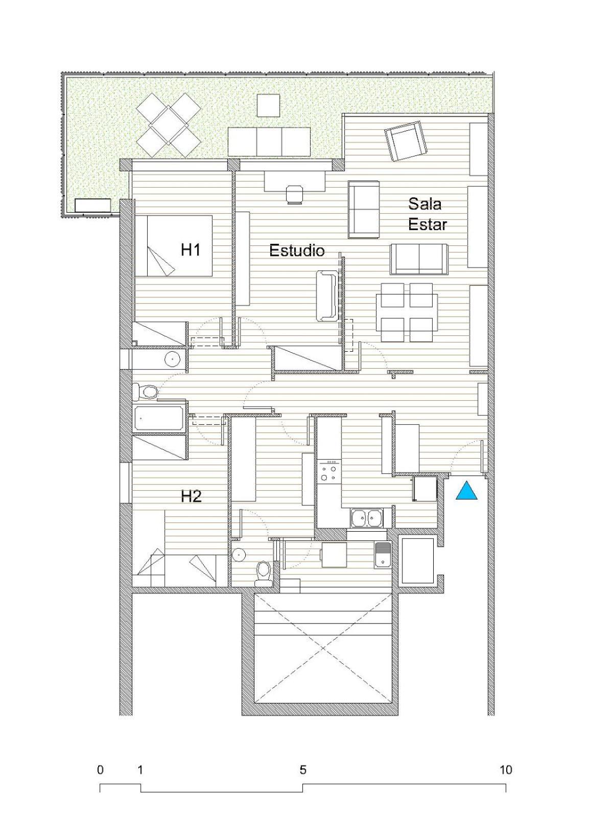 Verd i Blau - Apartament amb Piscina view 4