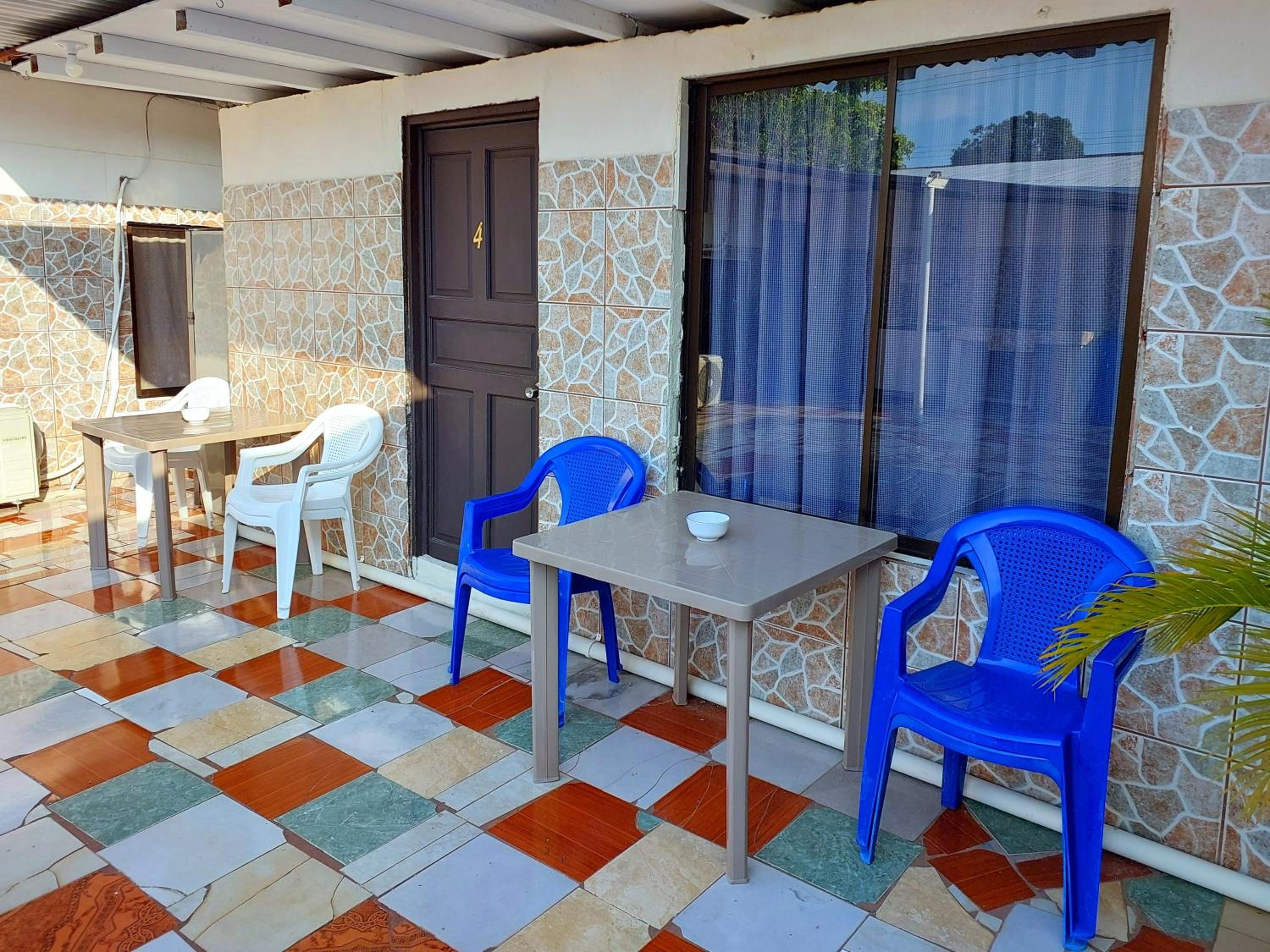 Hostel del Pacífico Habitación con baño privado y aire acondicionado
