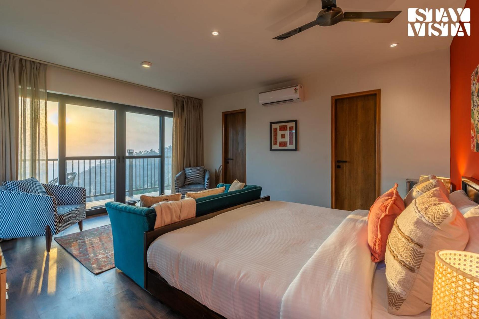 StayVista at Savara with Heated Infinity Pool and Jacuzzi