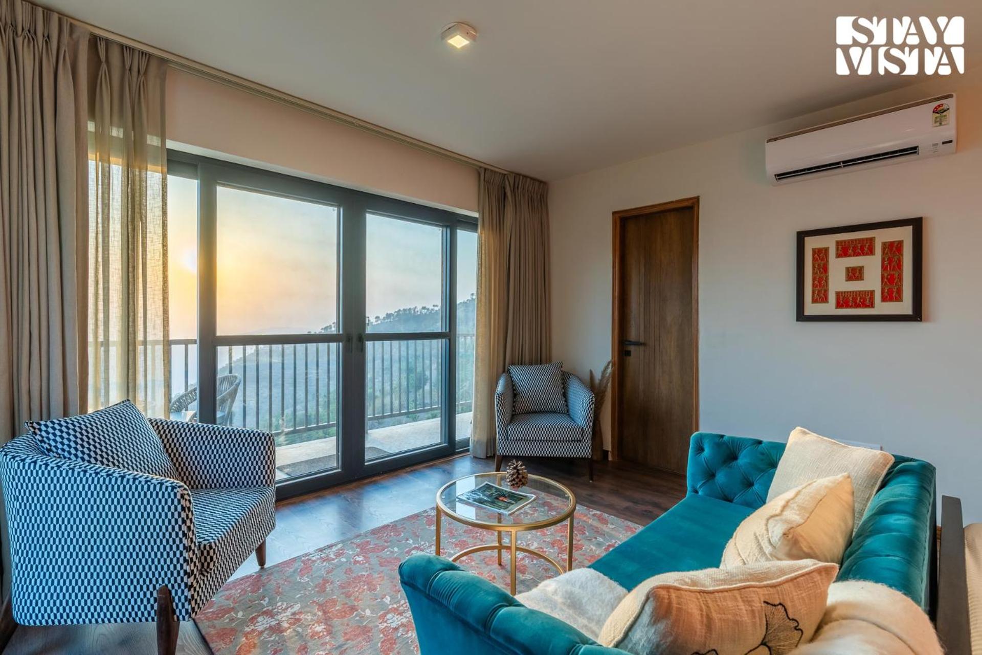 StayVista at Savara with Heated Infinity Pool and Jacuzzi