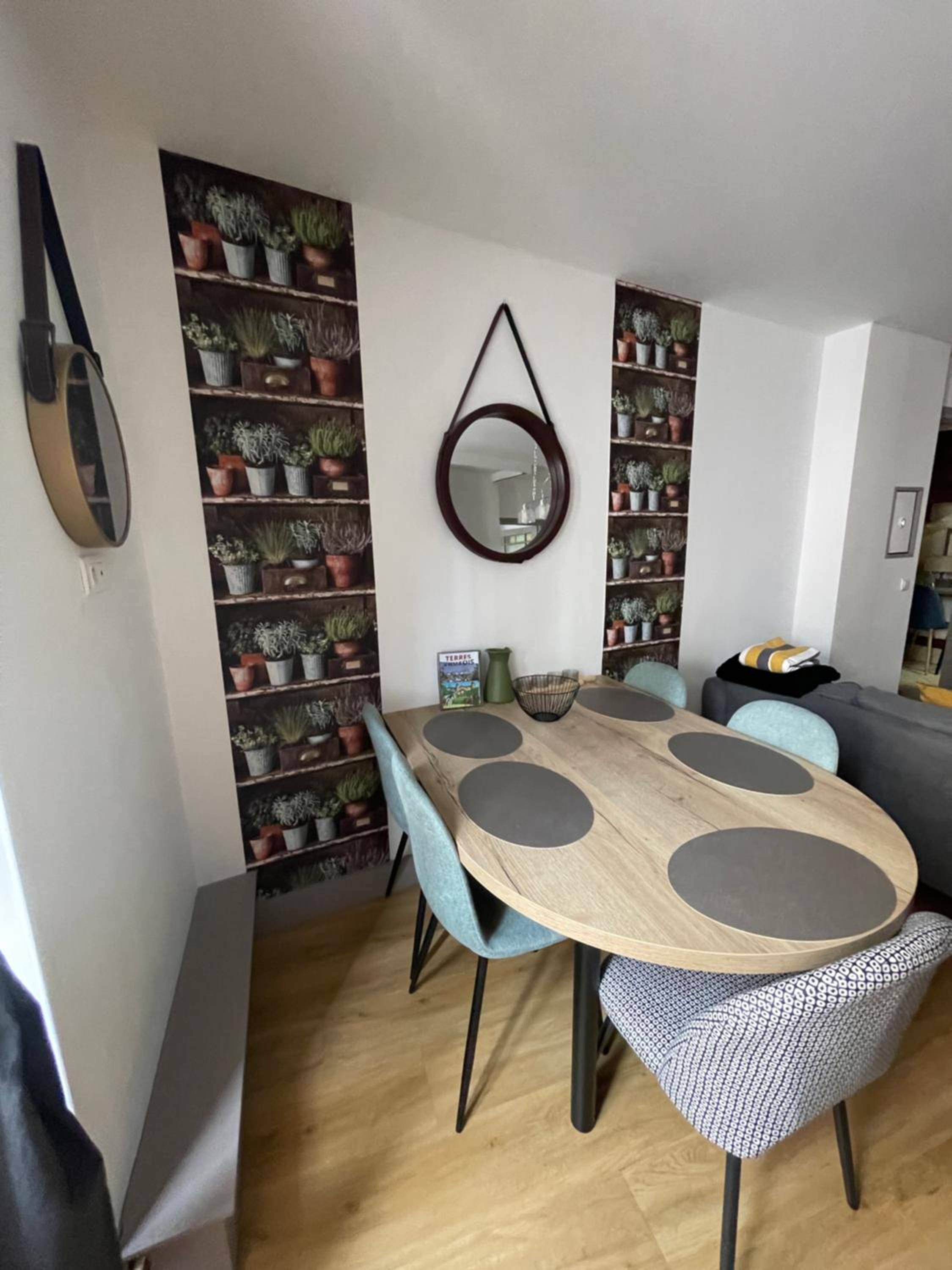 Liberté et Confort, appartement entier, moderne avec 2 chambres et cuisine équipée au coeur de Semur