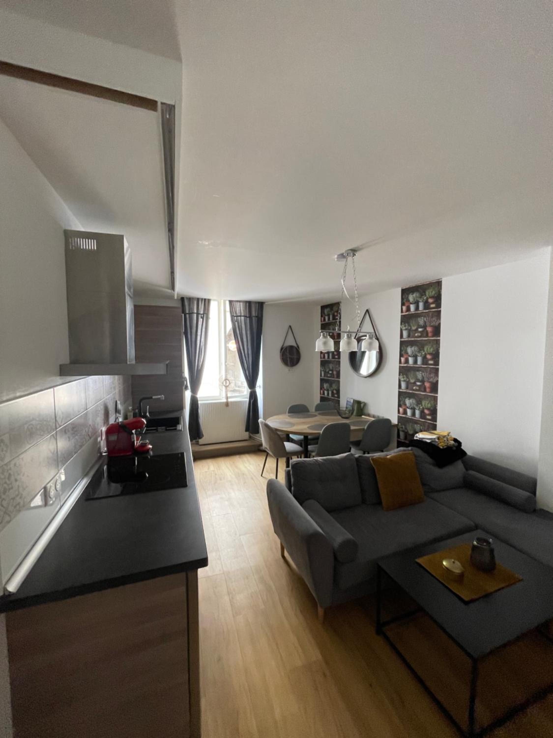 Liberté et Confort, appartement entier, moderne avec 2 chambres et cuisine équipée au coeur de Semur