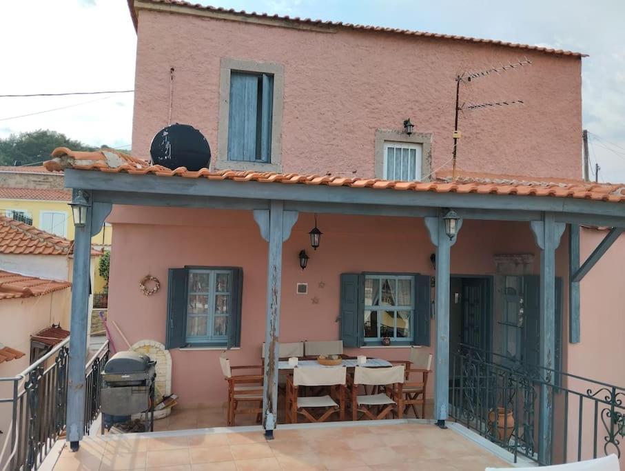 Traditional house at Vasilika, Lesvos view 2