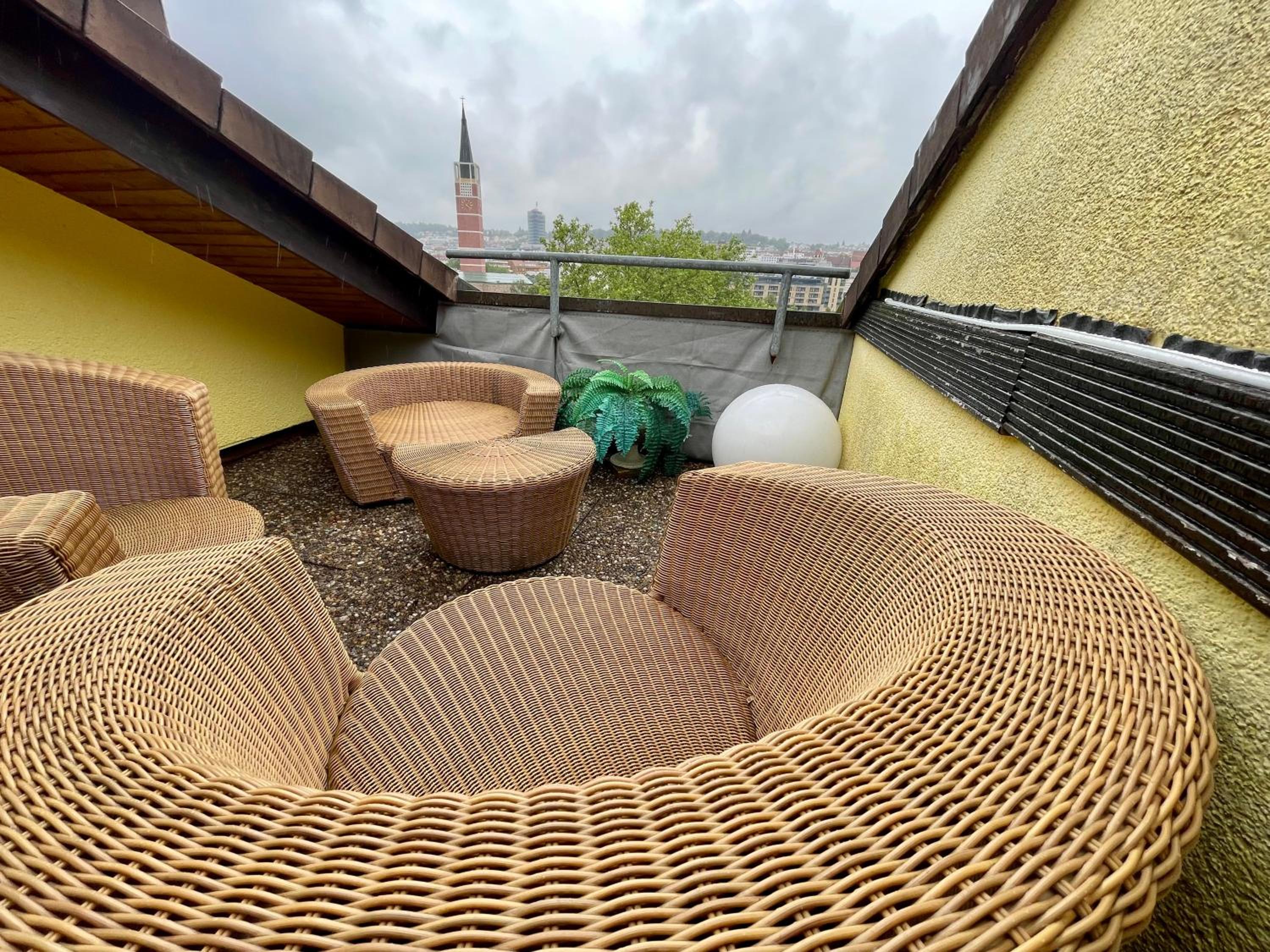 Goldstadt City Loft 3-Zimmer Balkon & Garage Zentrum Pforzheim