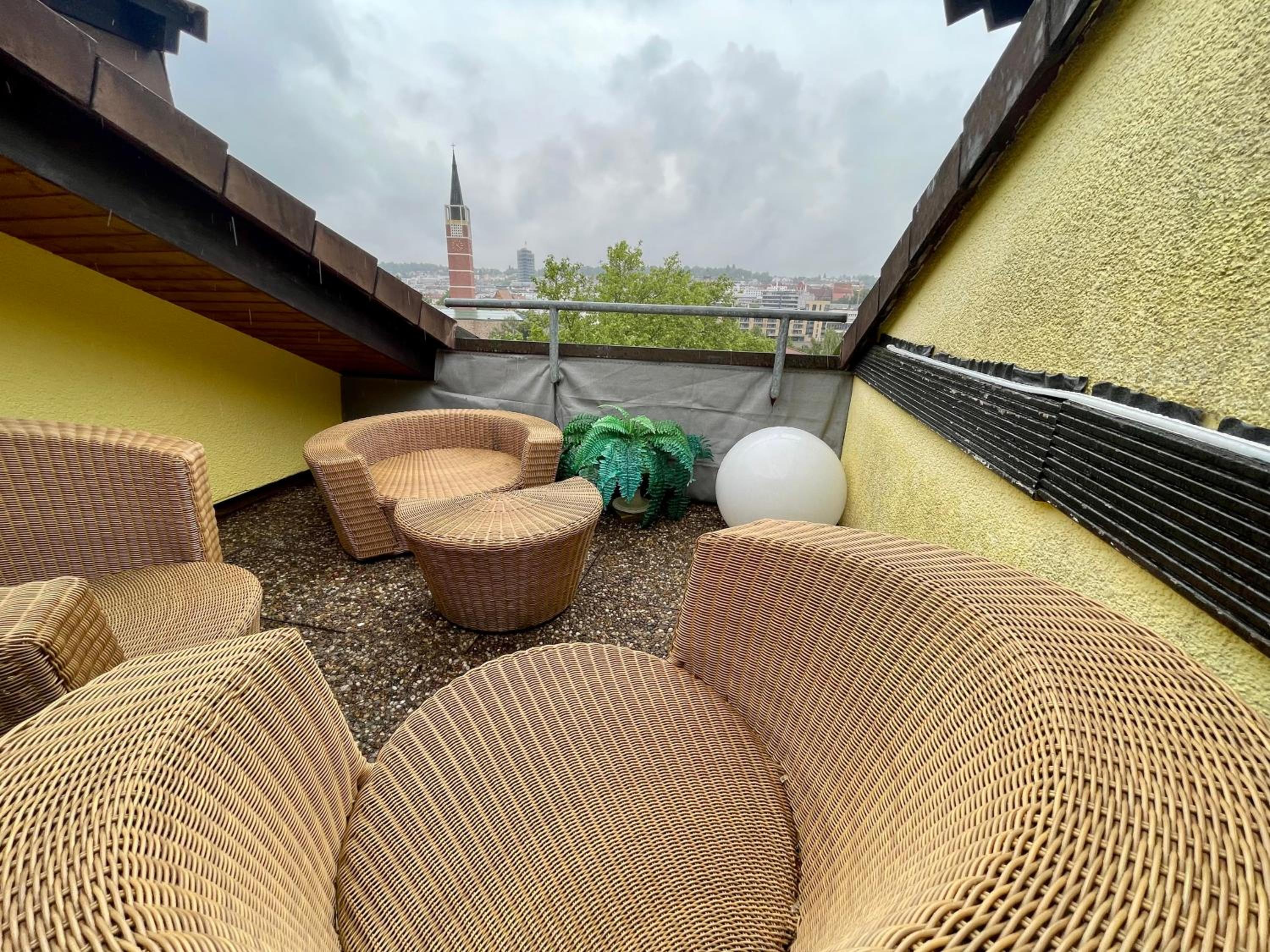 Goldstadt City Loft 3-Zimmer Balkon & Garage Zentrum Pforzheim