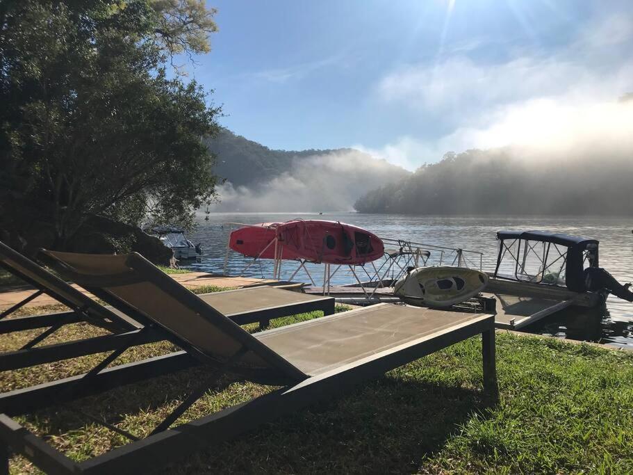 NINE at Berowra Waters, luxury waterfront with hot tub