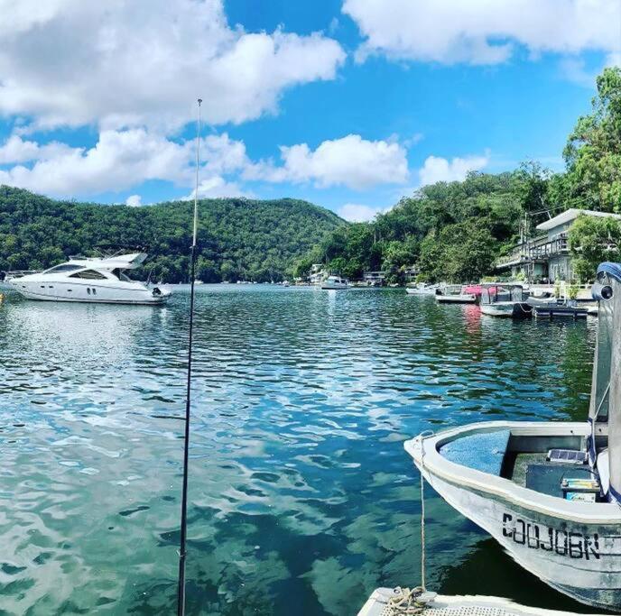NINE at Berowra Waters, luxury waterfront with hot tub