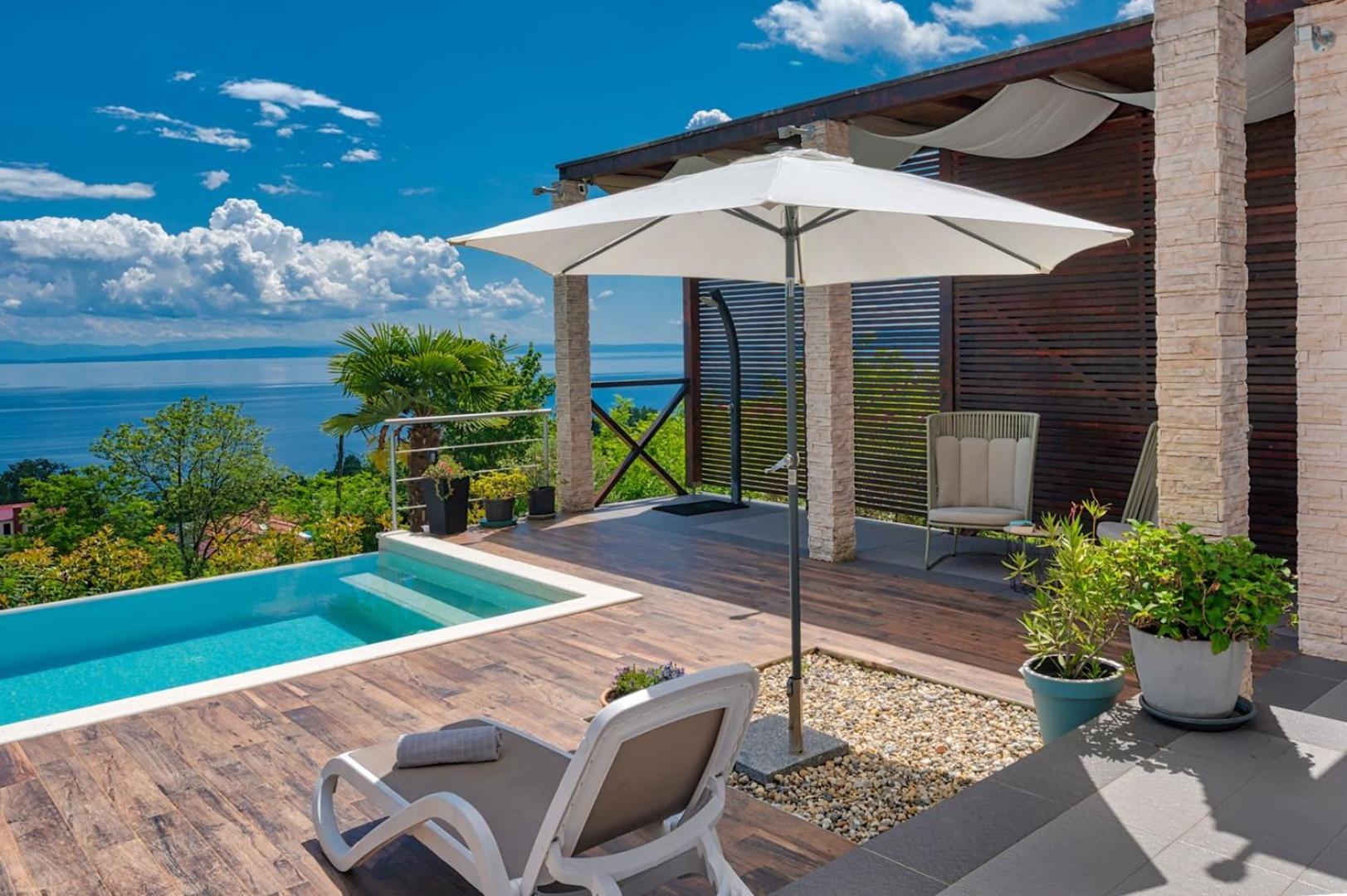 Sea view Villa Lina - with private pool, table tennis and pikado