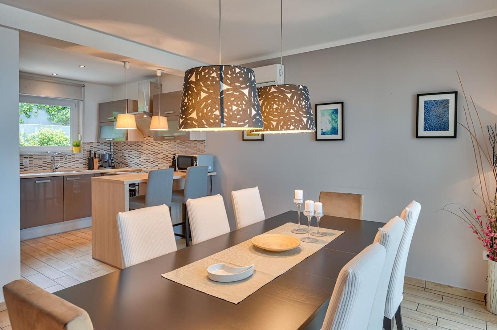 Sea view Villa Lina - with private pool, table tennis and pikado