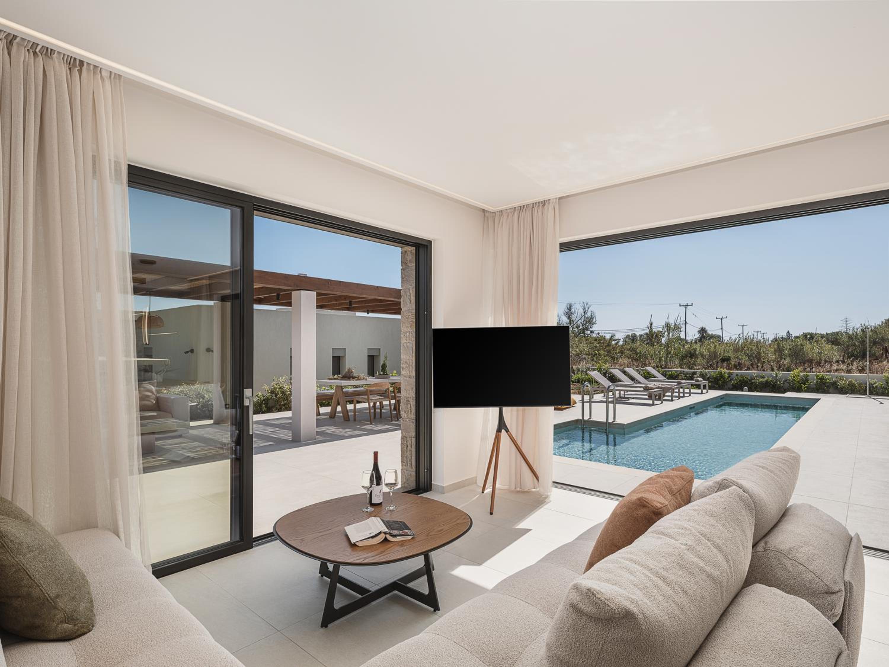 Villa Iocaste - With private pool and EV station view 2