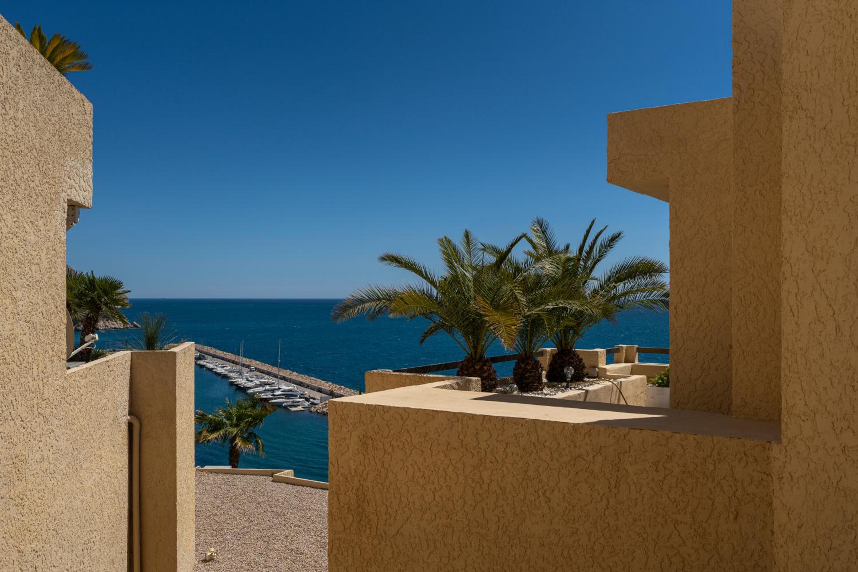 Sea view over Mascarat