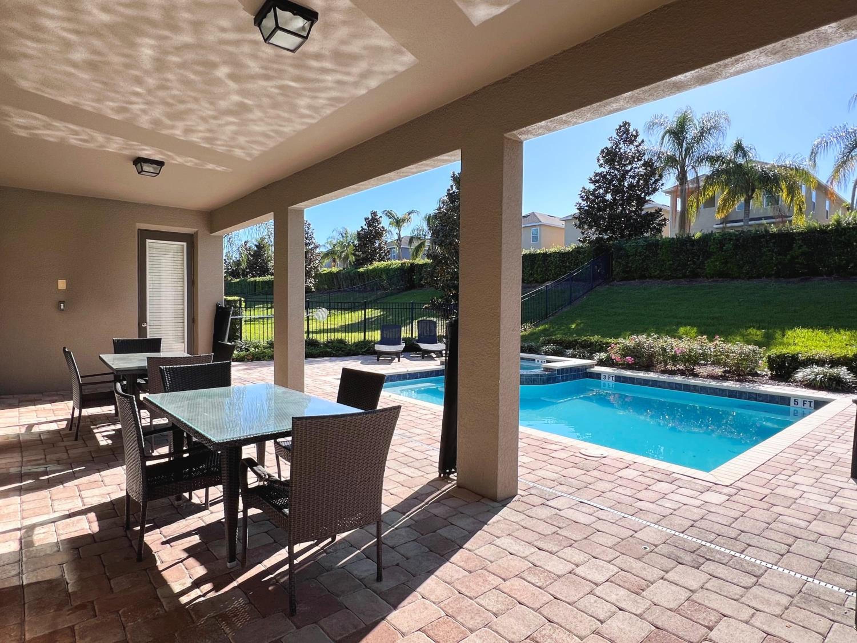 Gorgeous 9 Bed Pool Home with Game Room-7504MA