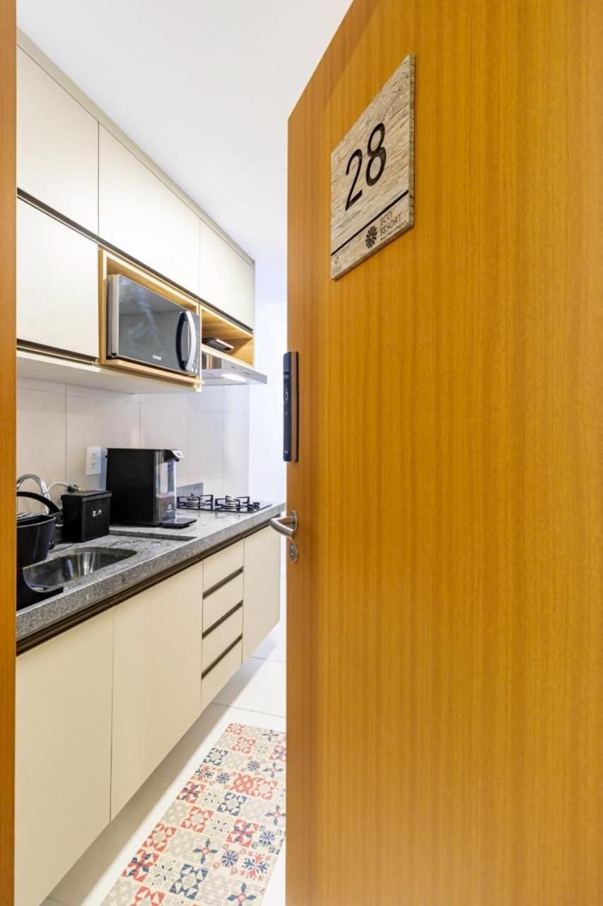 Flat no Eco Resort-perfeito para familias-SH092B