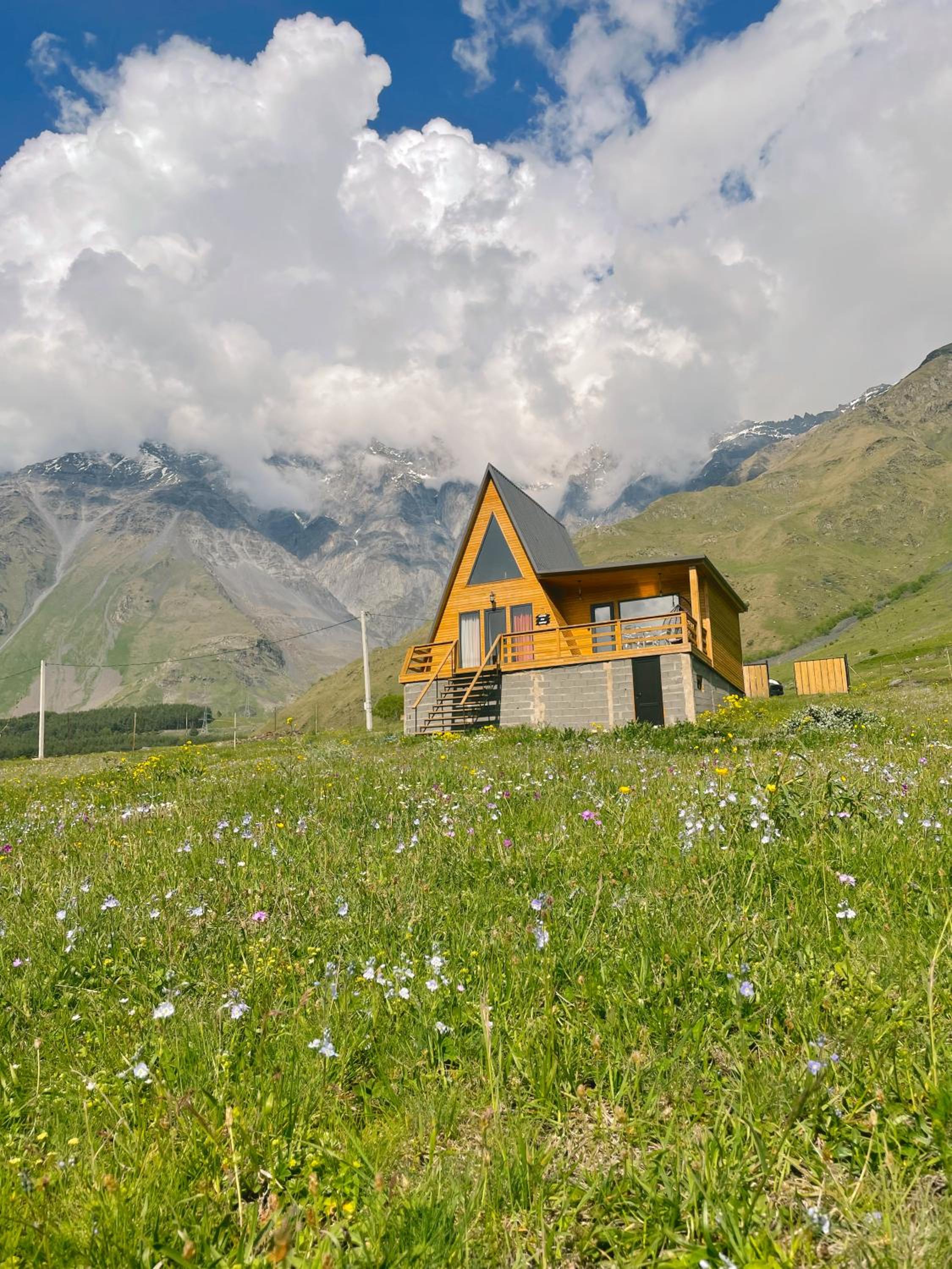 Memory Hut_Kazbegi view 4