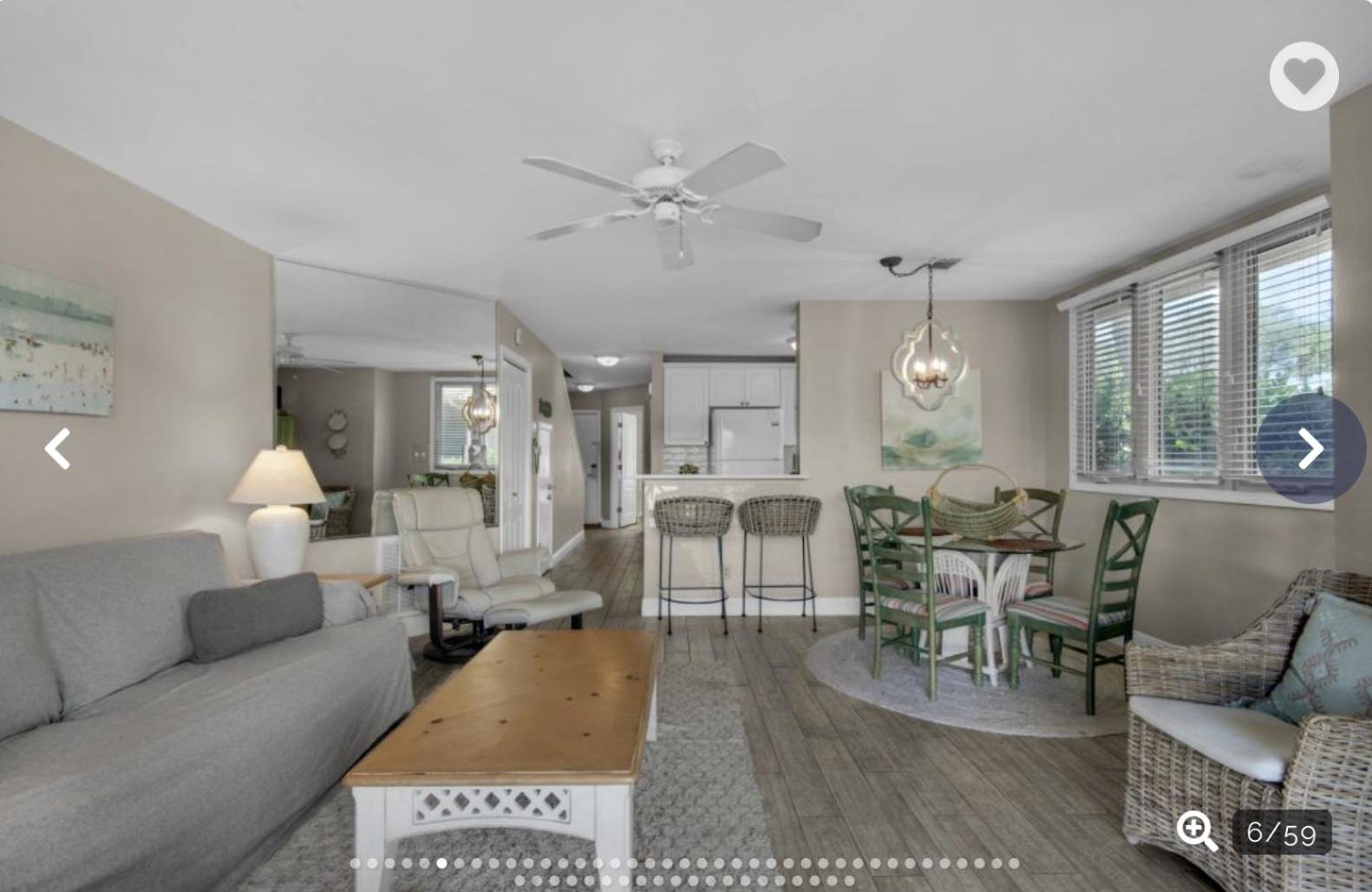 3 min walk to beach- Gulf breeze lakefront retreat! Sleeps 8 view 5