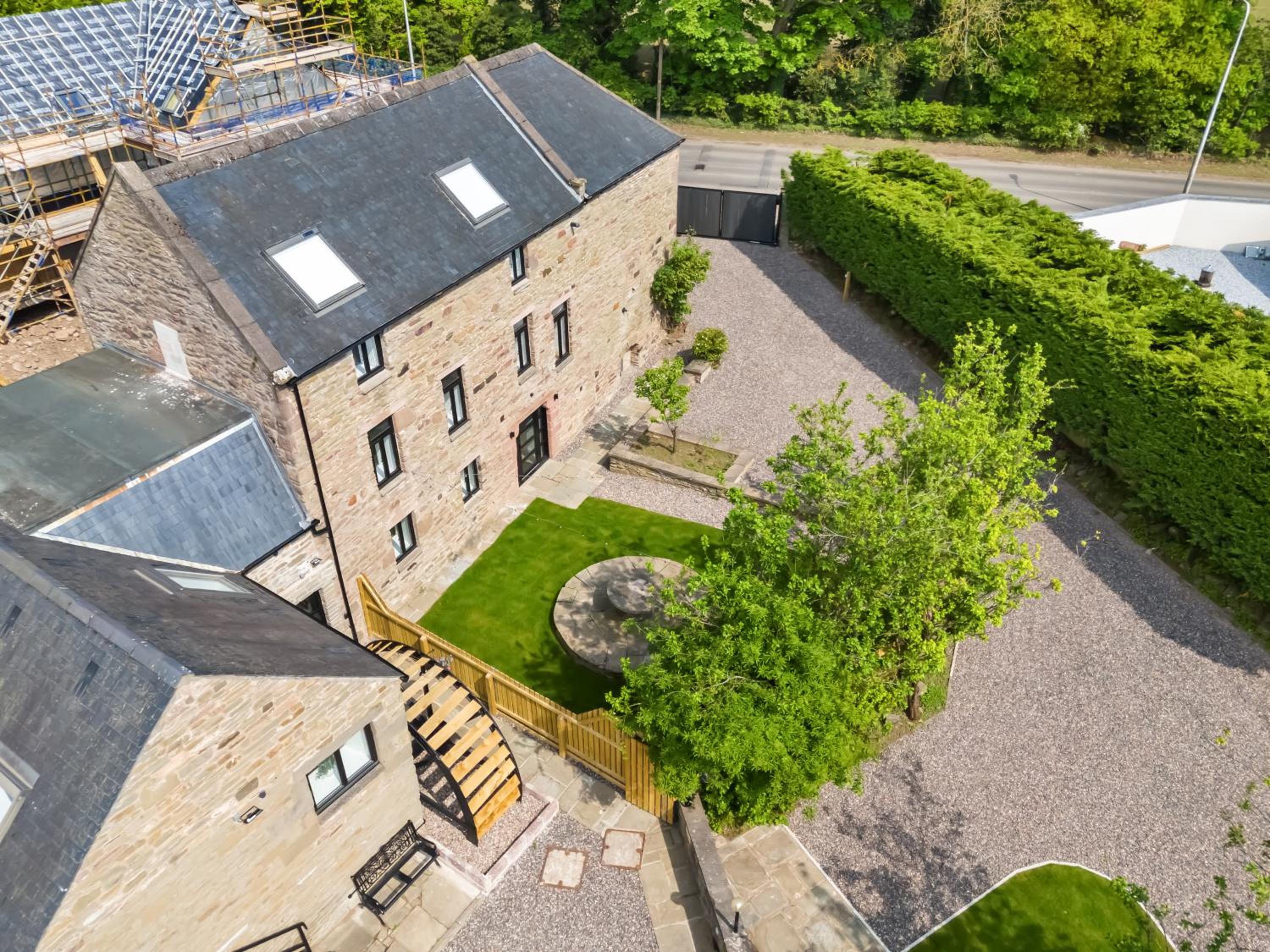Flour Mill House - Pitkerro Mill view 2