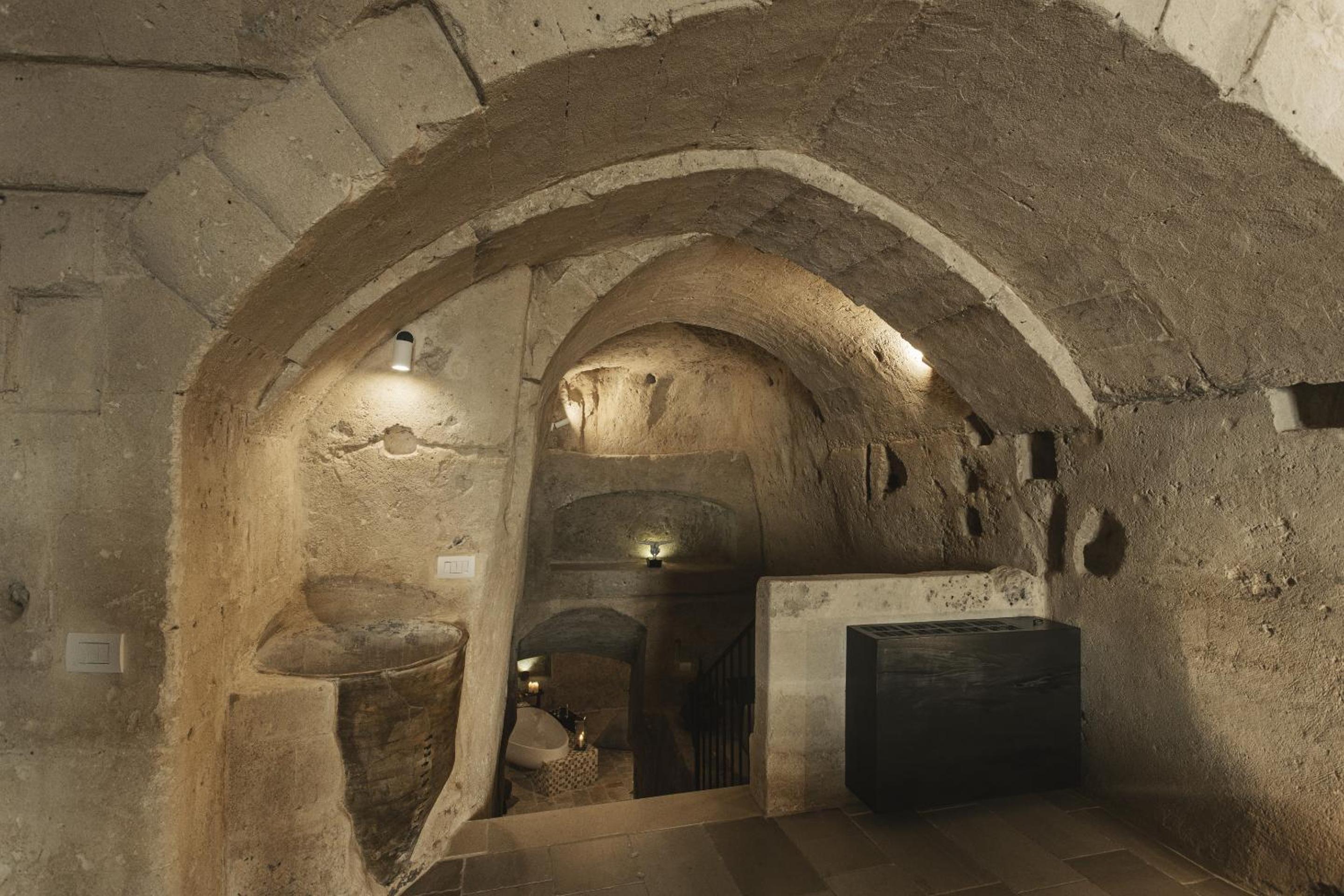 Aque cave en Matera