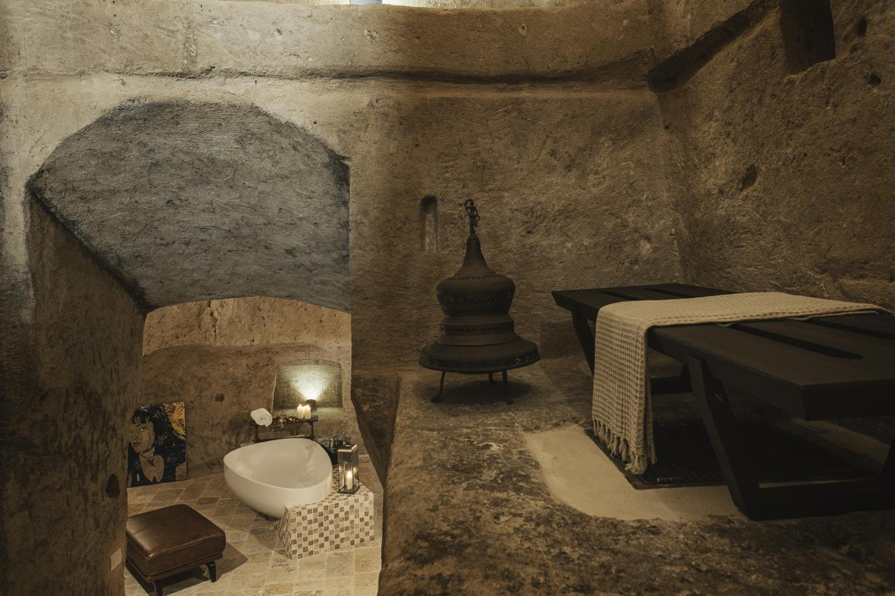 Aque cave en Matera