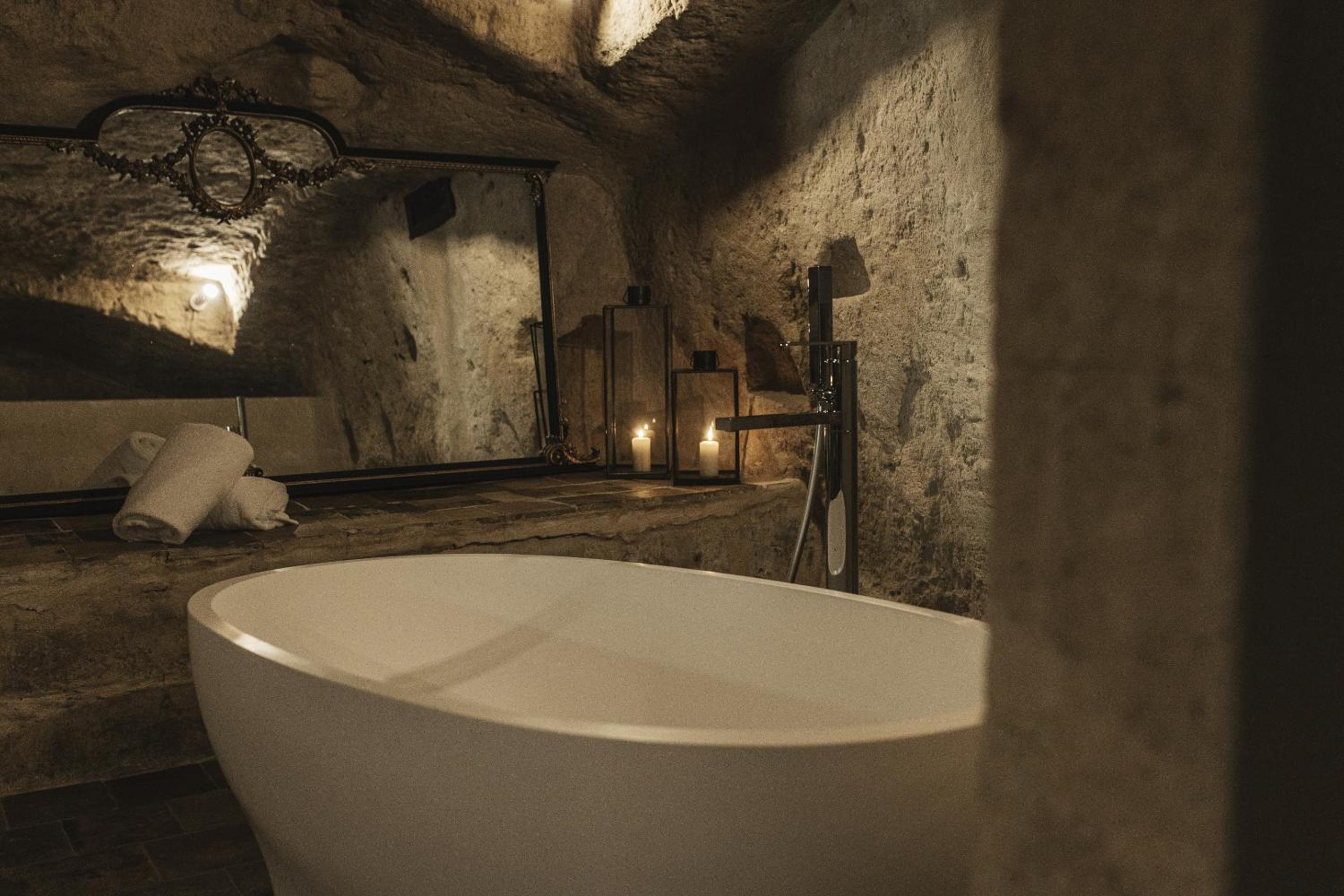 Aque cave en Matera