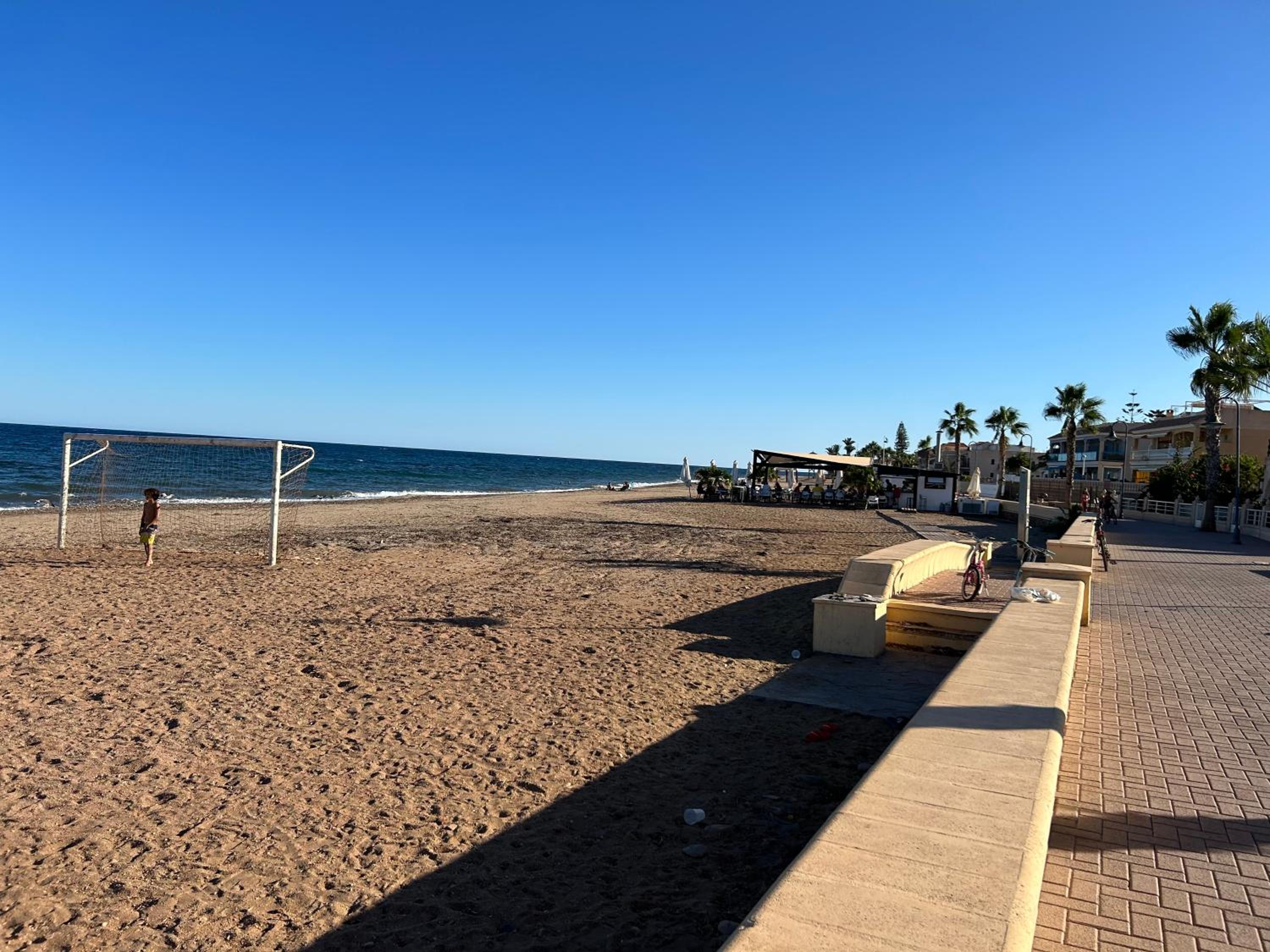 Apartamento en primera línea en Pozo del Esparto