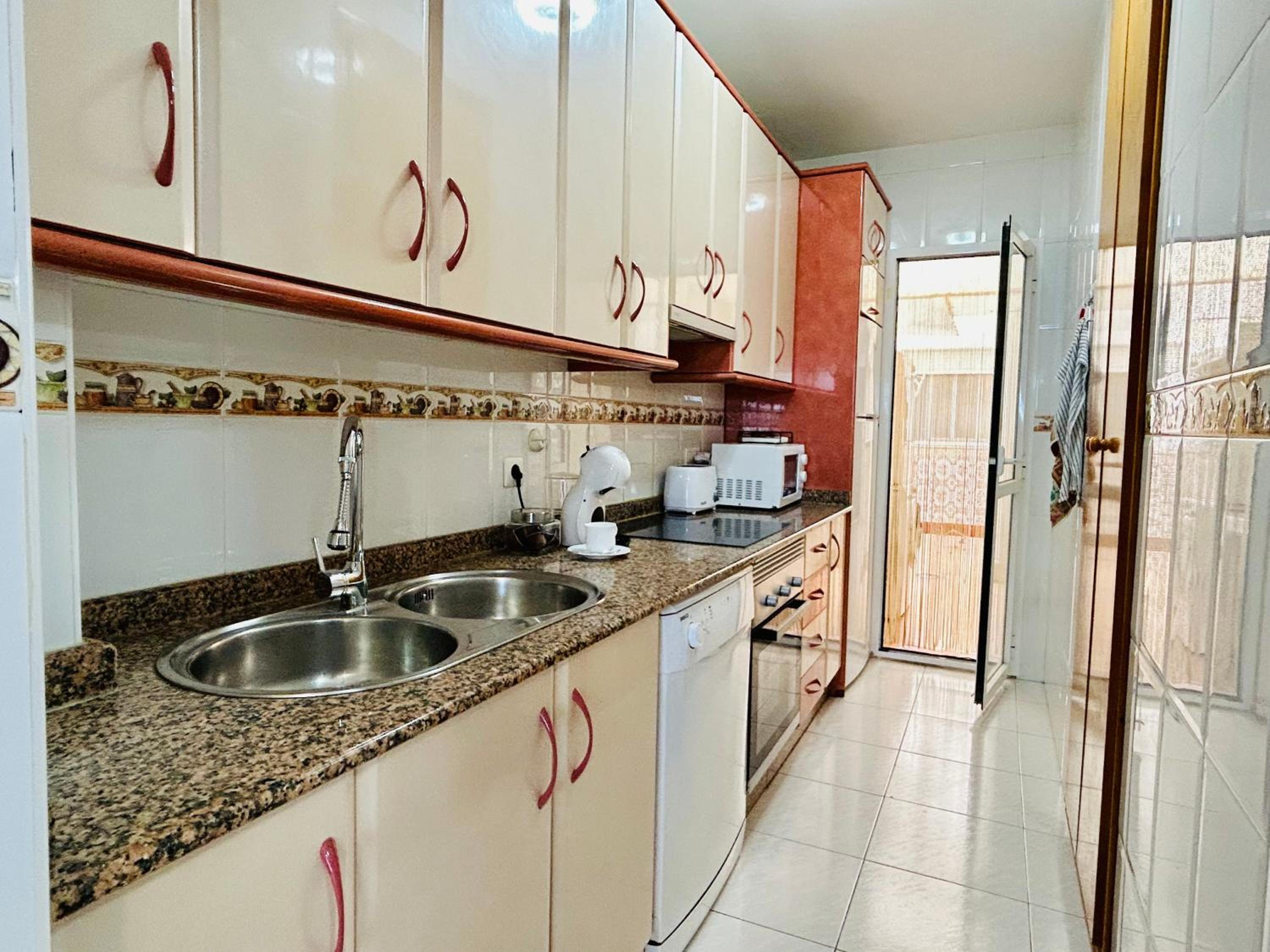 Apartamento en primera línea en Pozo del Esparto