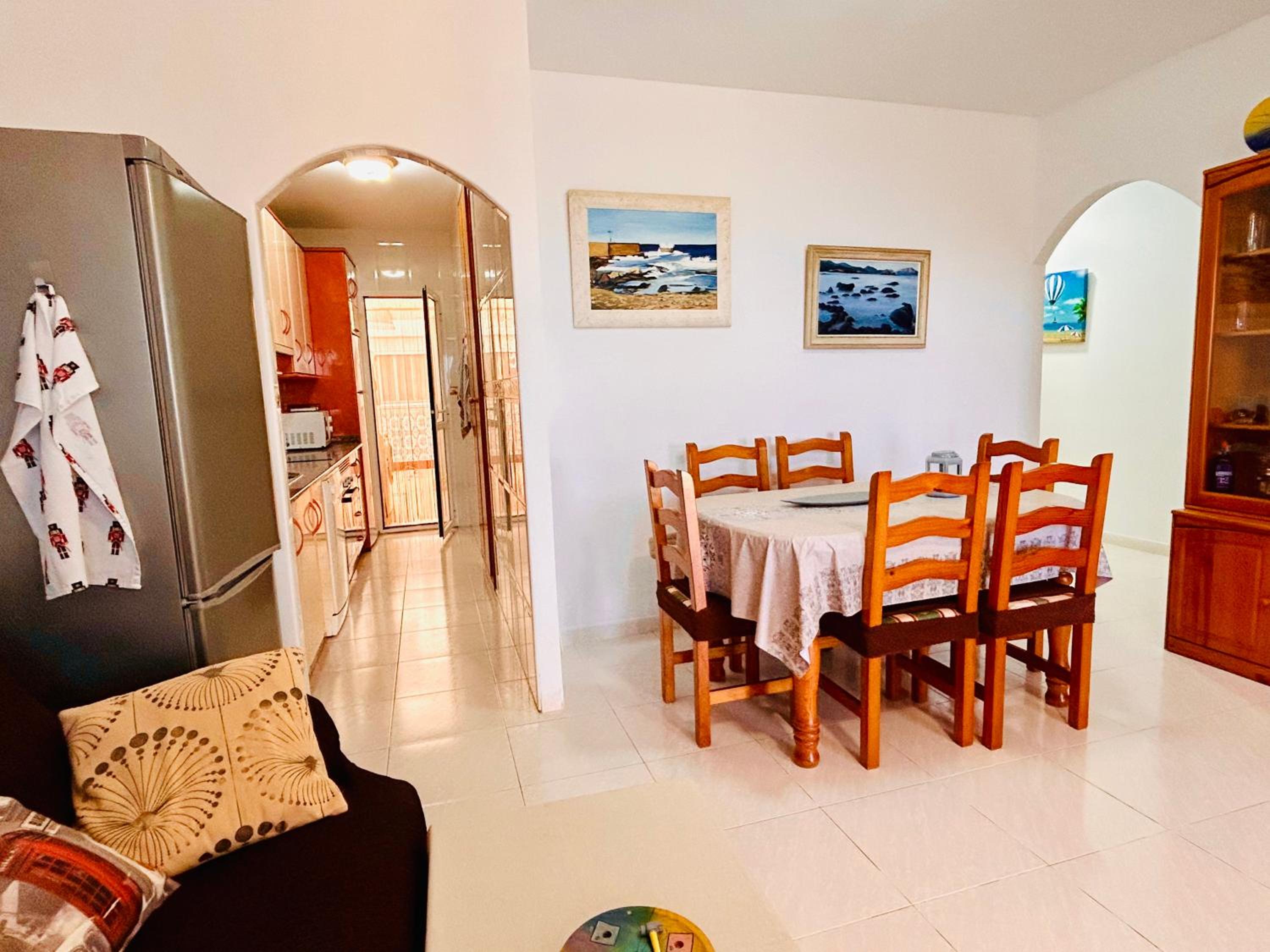 Apartamento en primera línea en Pozo del Esparto