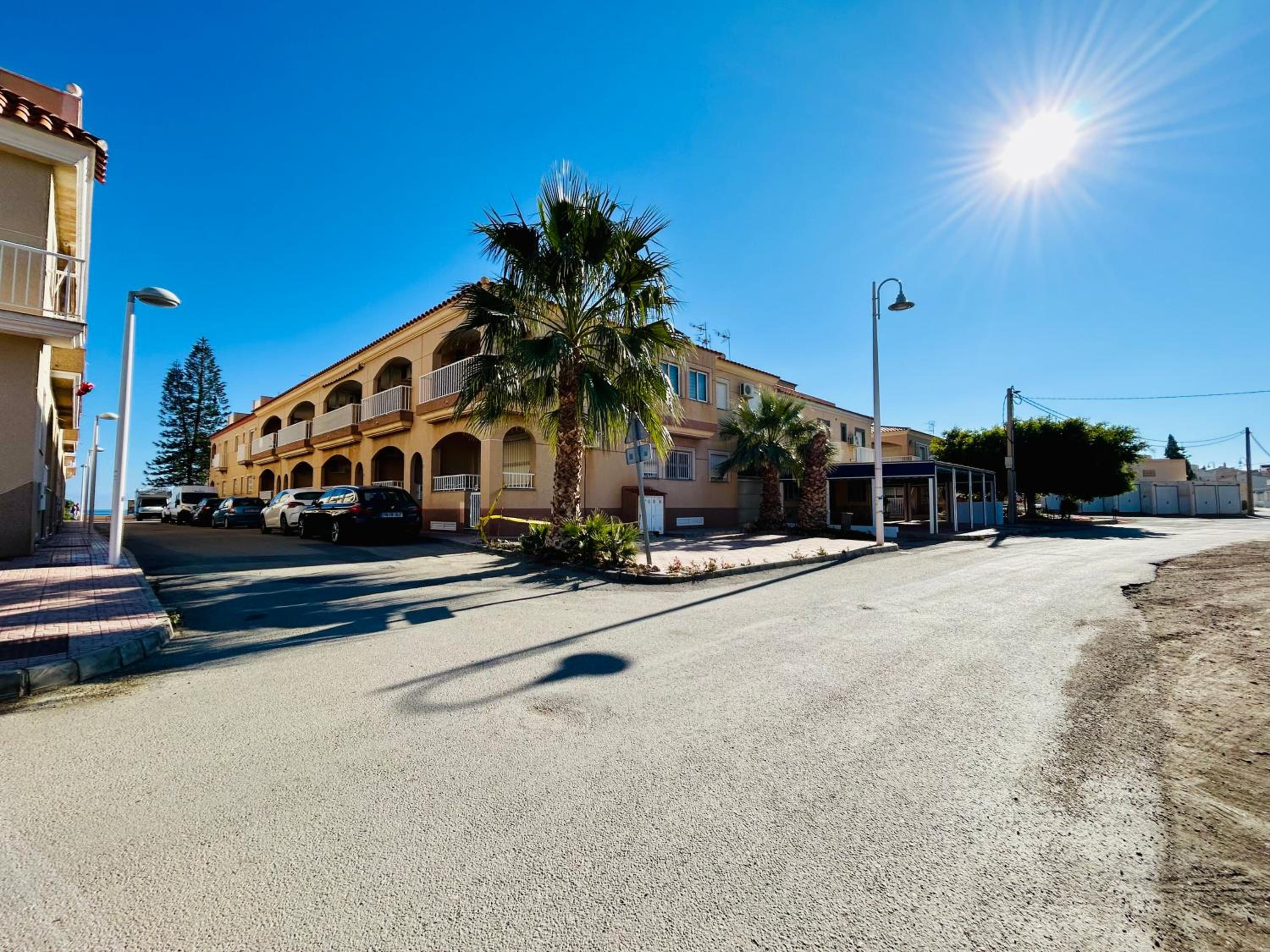 Apartamento en primera línea en Pozo del Esparto